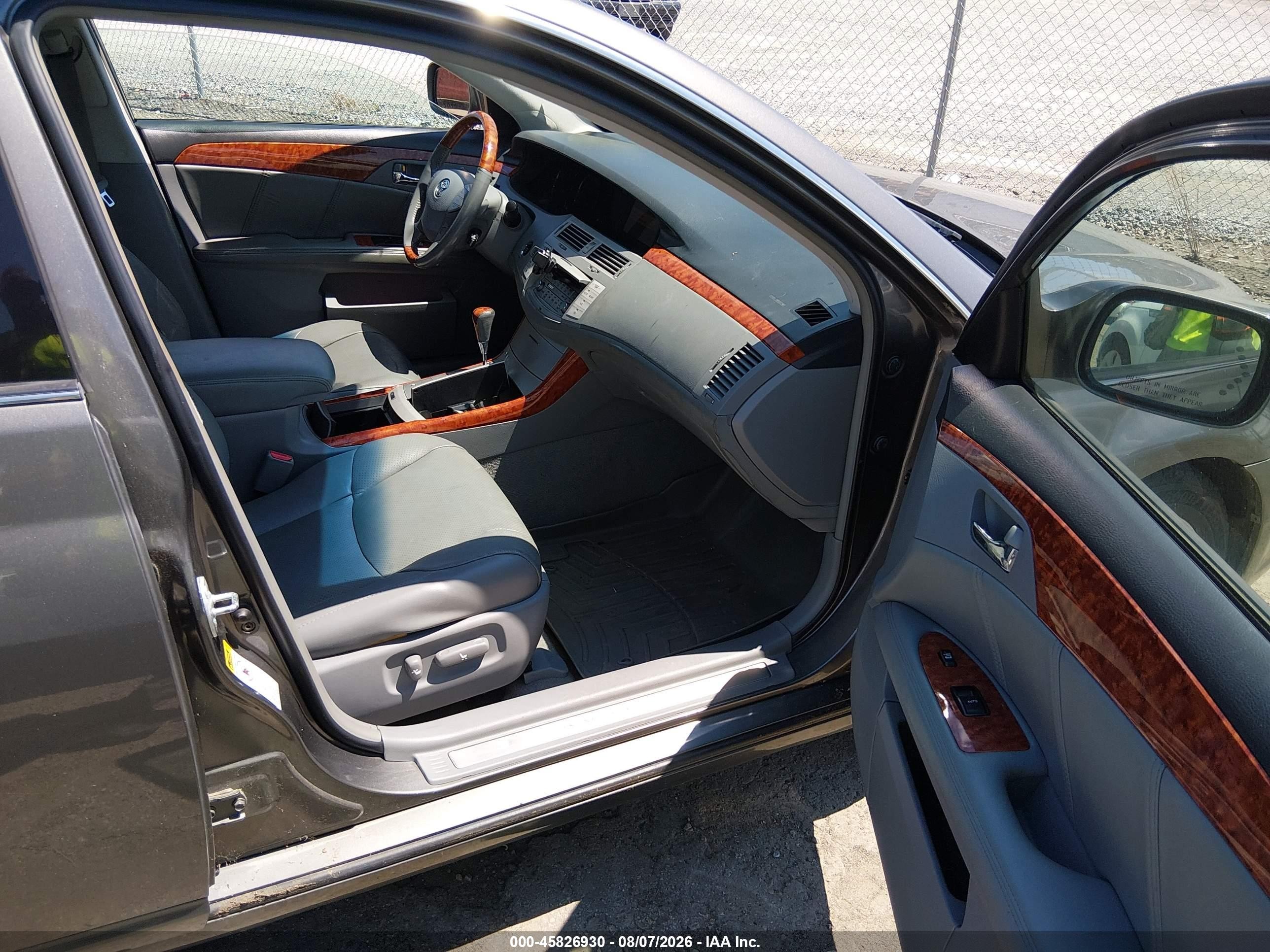 2007 Toyota Avalon Limited Gray vin: 4T1BK36B47U186556