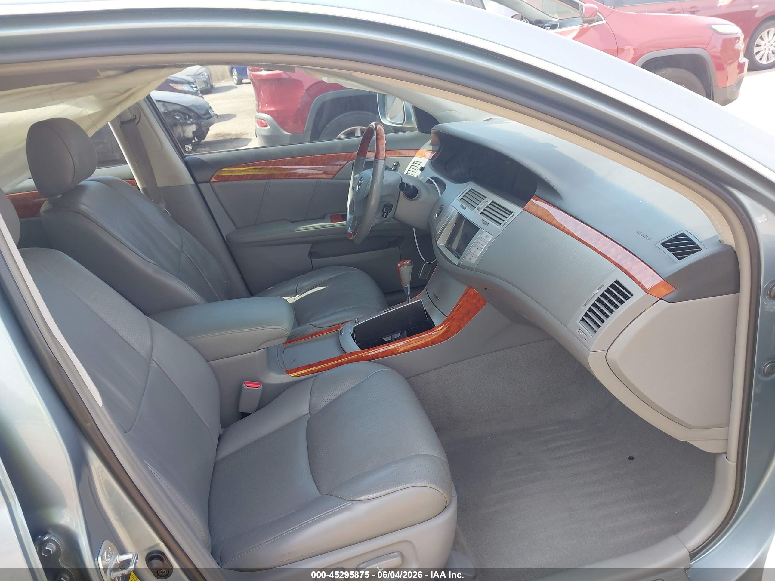 2007 Toyota Avalon Limited Light Blue vin: 4T1BK36B47U188744