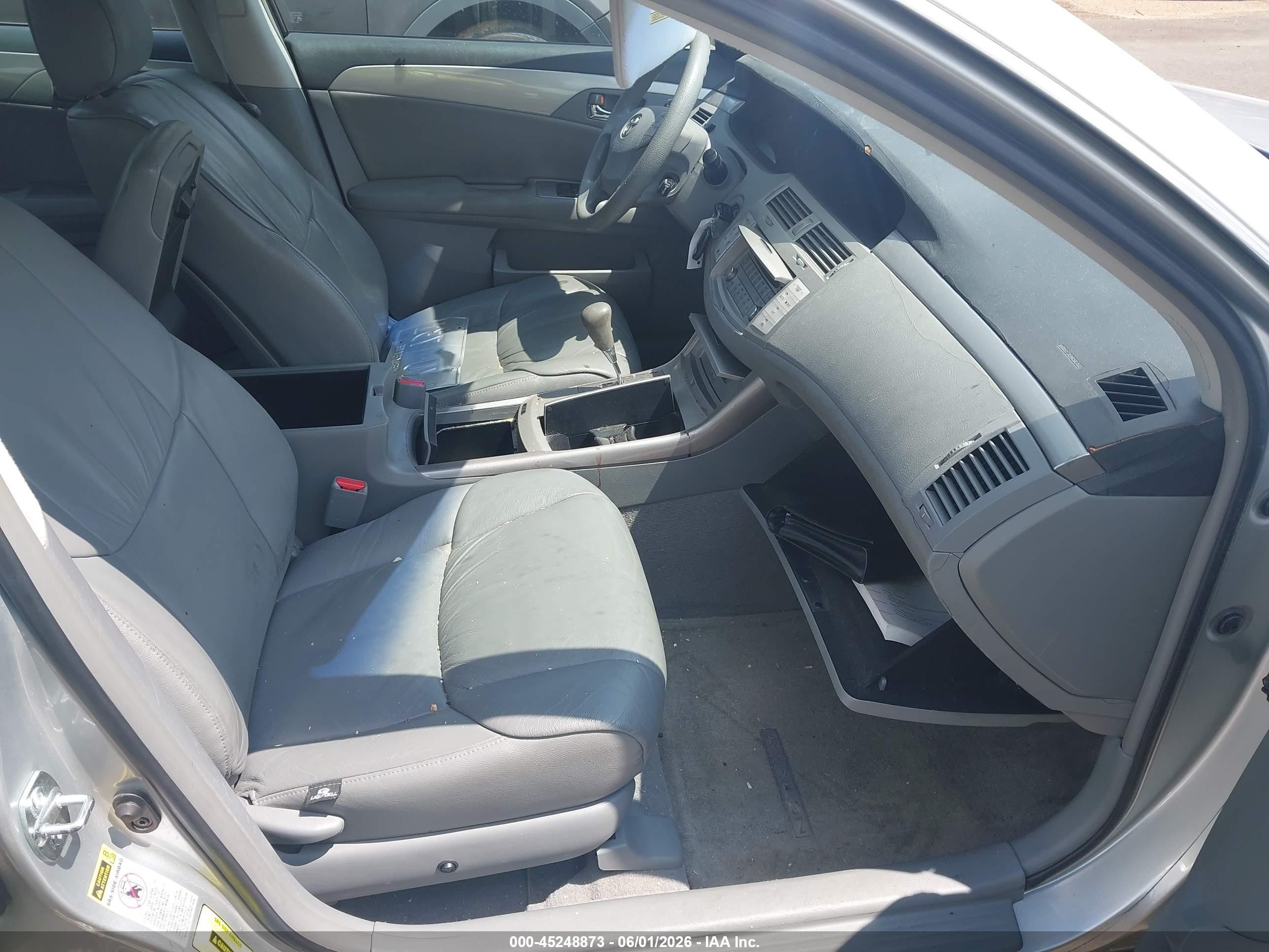 2007 Toyota Avalon Xl Silver vin: 4T1BK36B47U194012