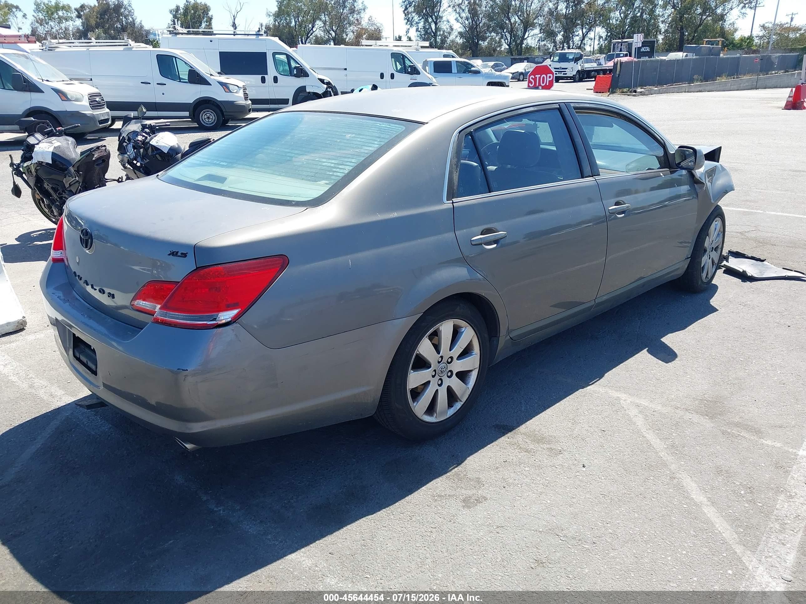2007 Toyota Avalon Xls Gray vin: 4T1BK36B47U198738