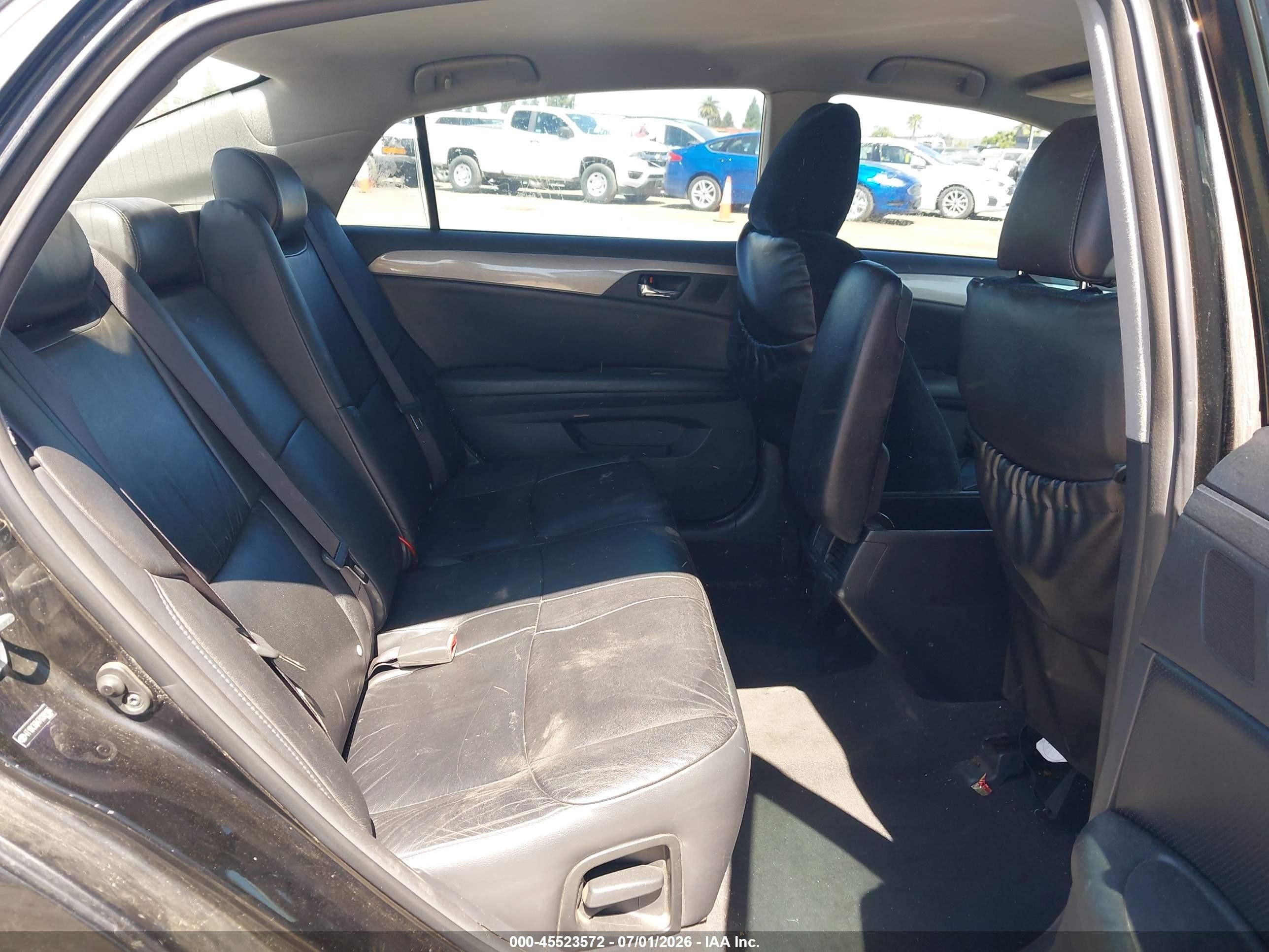 2007 Toyota Avalon Touring Black vin: 4T1BK36B47U209186