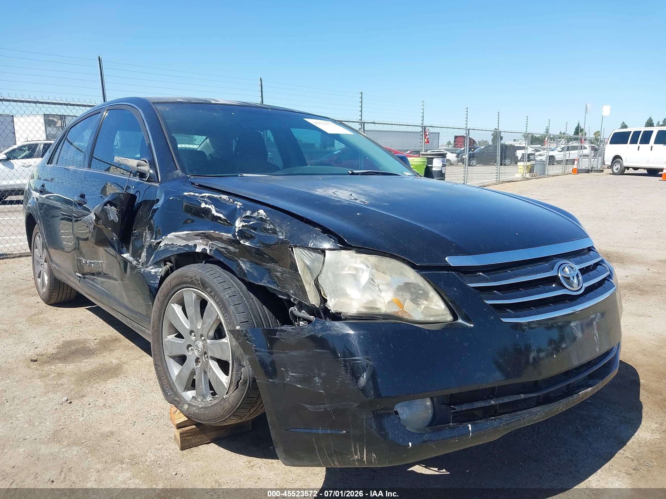 2007 Toyota Avalon Touring Black vin: 4T1BK36B47U209186