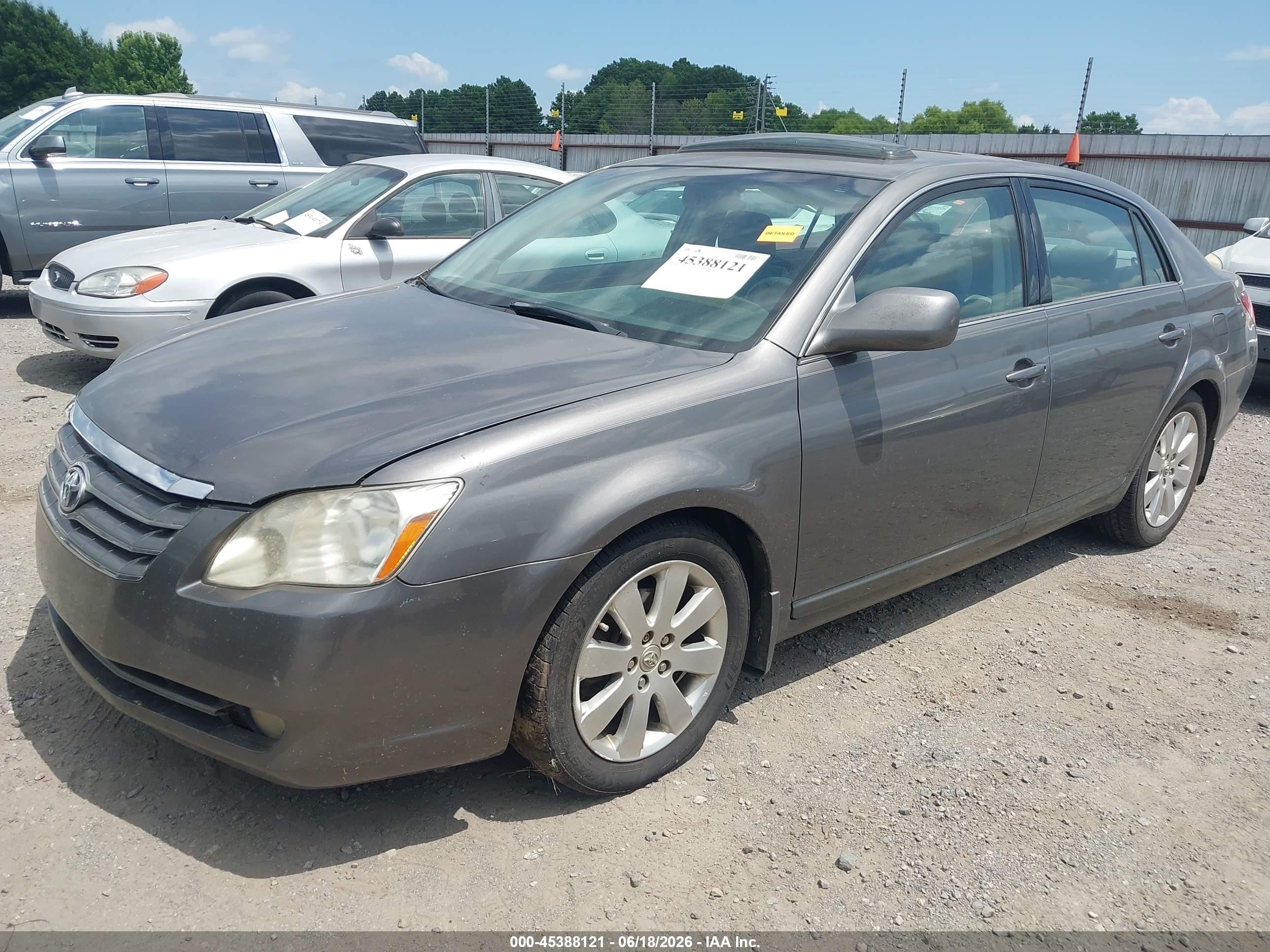 2007 Toyota Avalon Xls Серый vin: 4T1BK36B47U211648