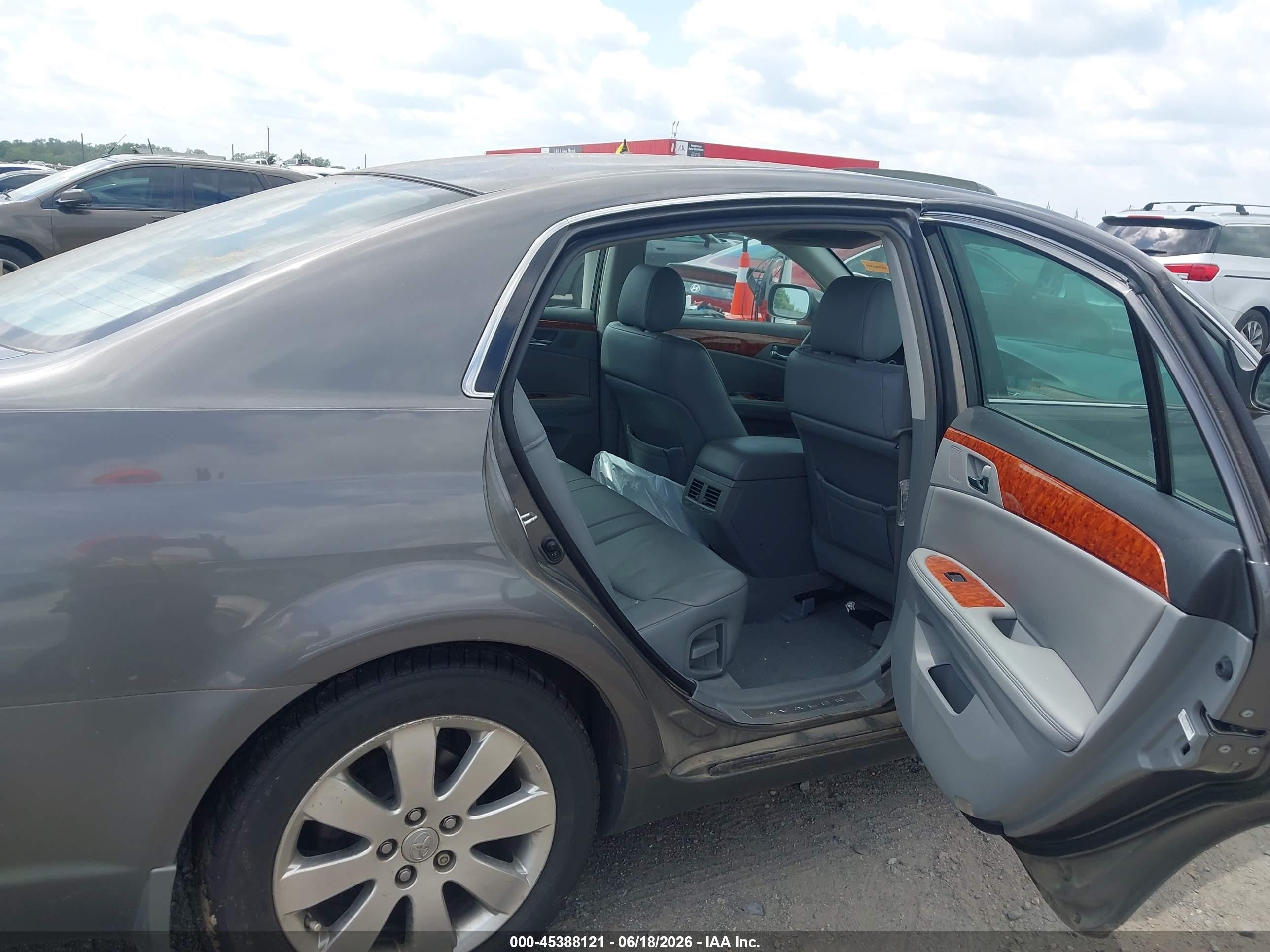 2007 Toyota Avalon Xls Серый vin: 4T1BK36B47U211648