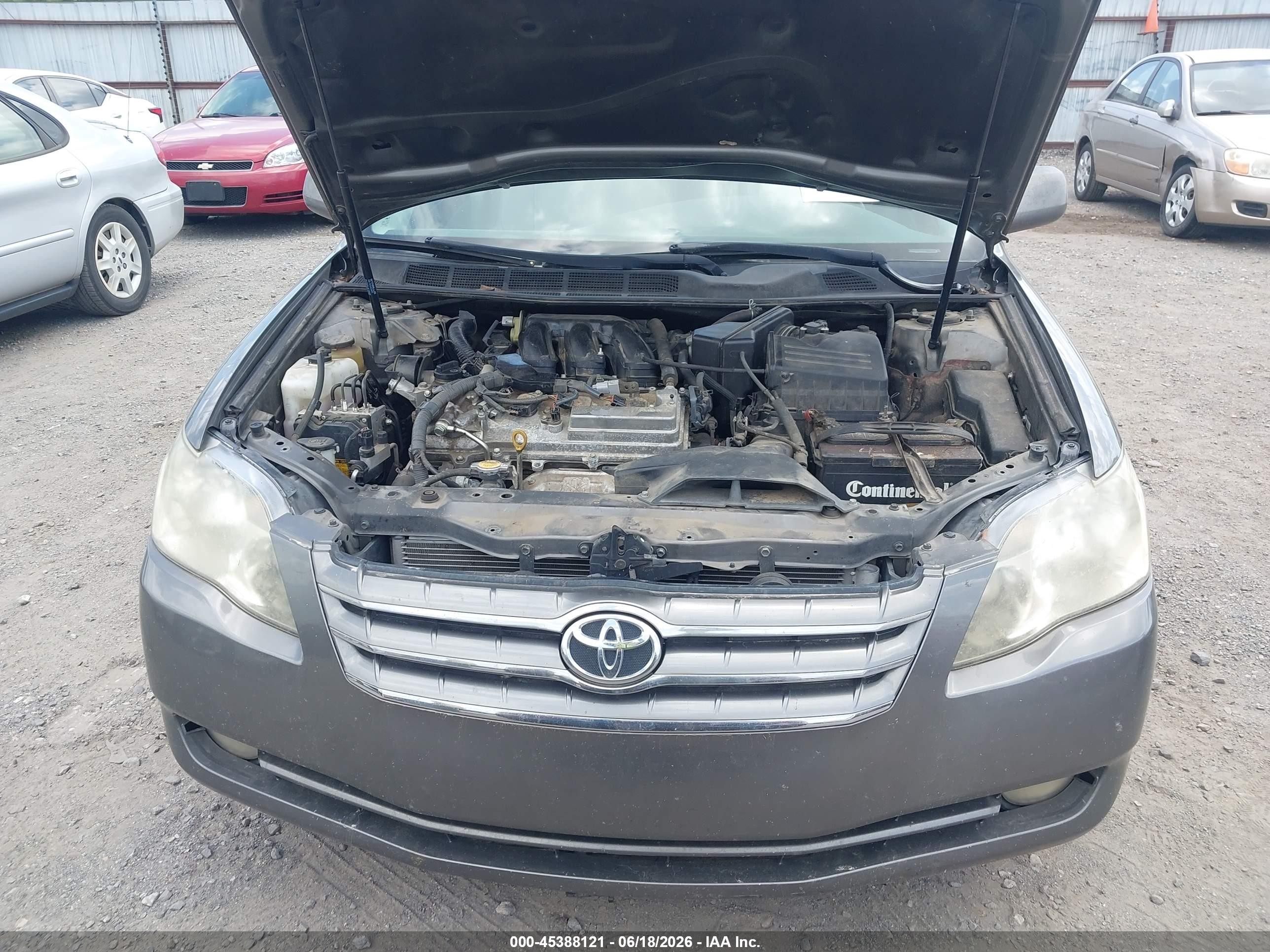 2007 Toyota Avalon Xls Серый vin: 4T1BK36B47U211648