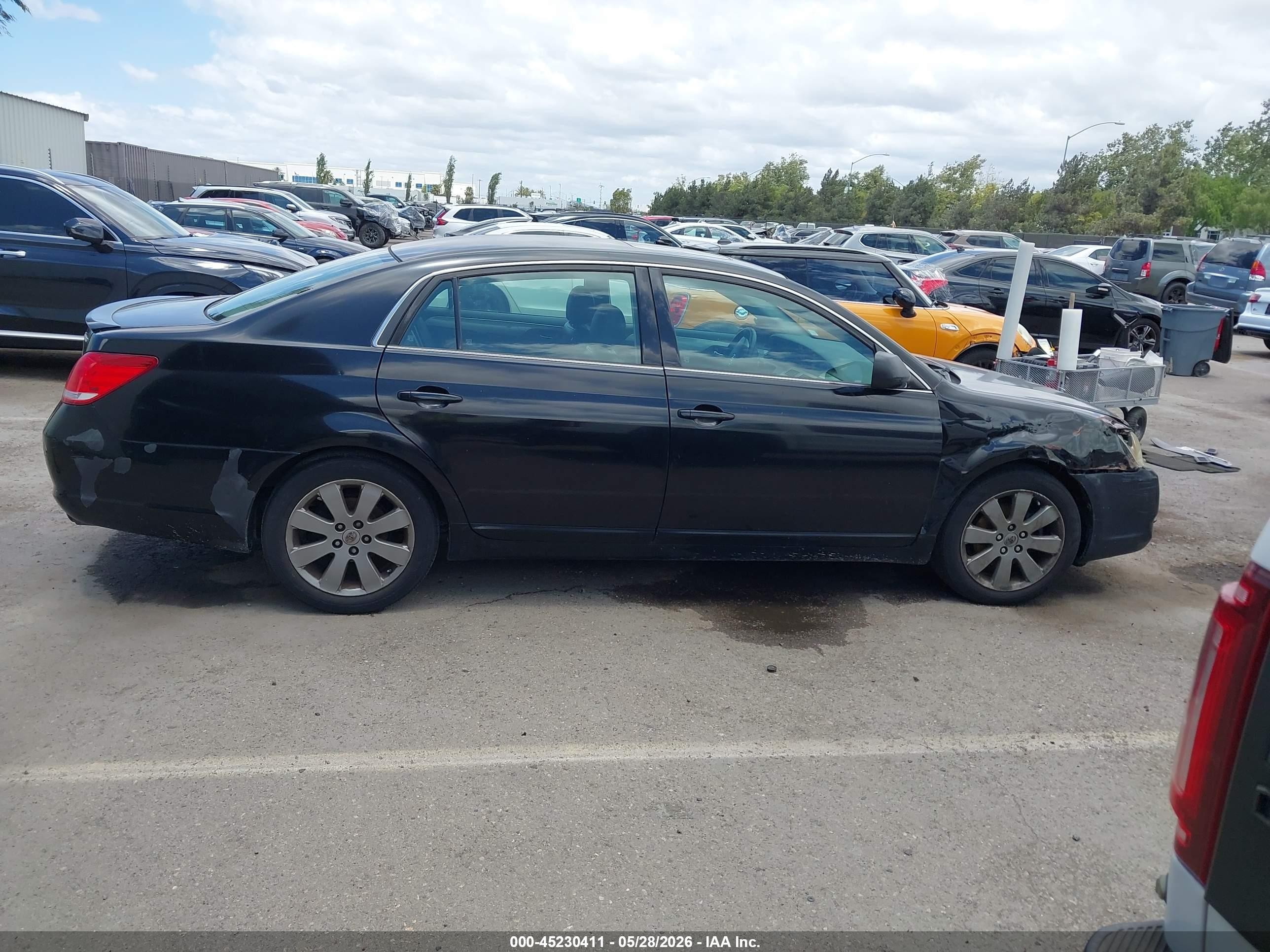 2007 Toyota Avalon Touring Black vin: 4T1BK36B47U223153