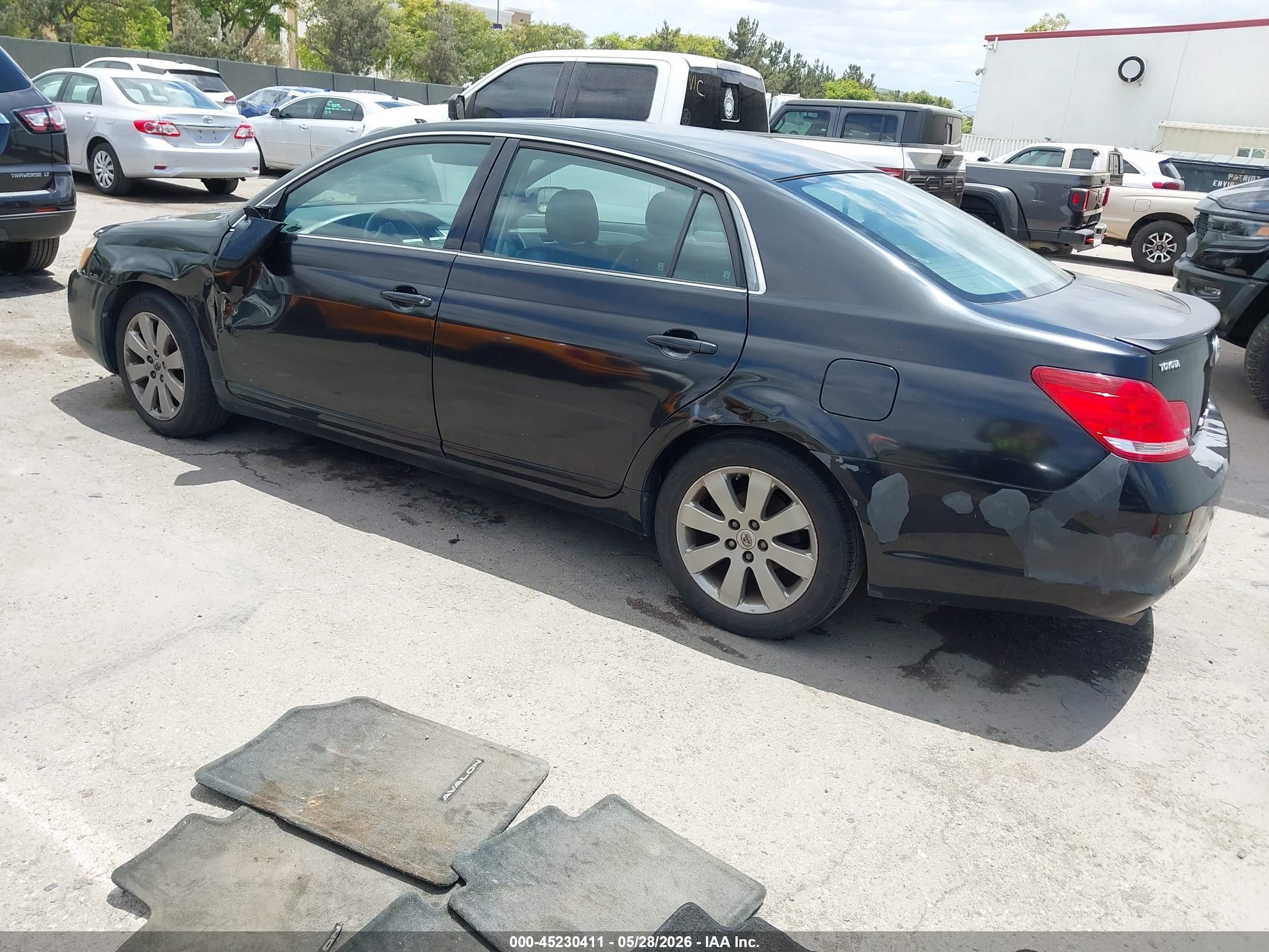2007 Toyota Avalon Touring Black vin: 4T1BK36B47U223153