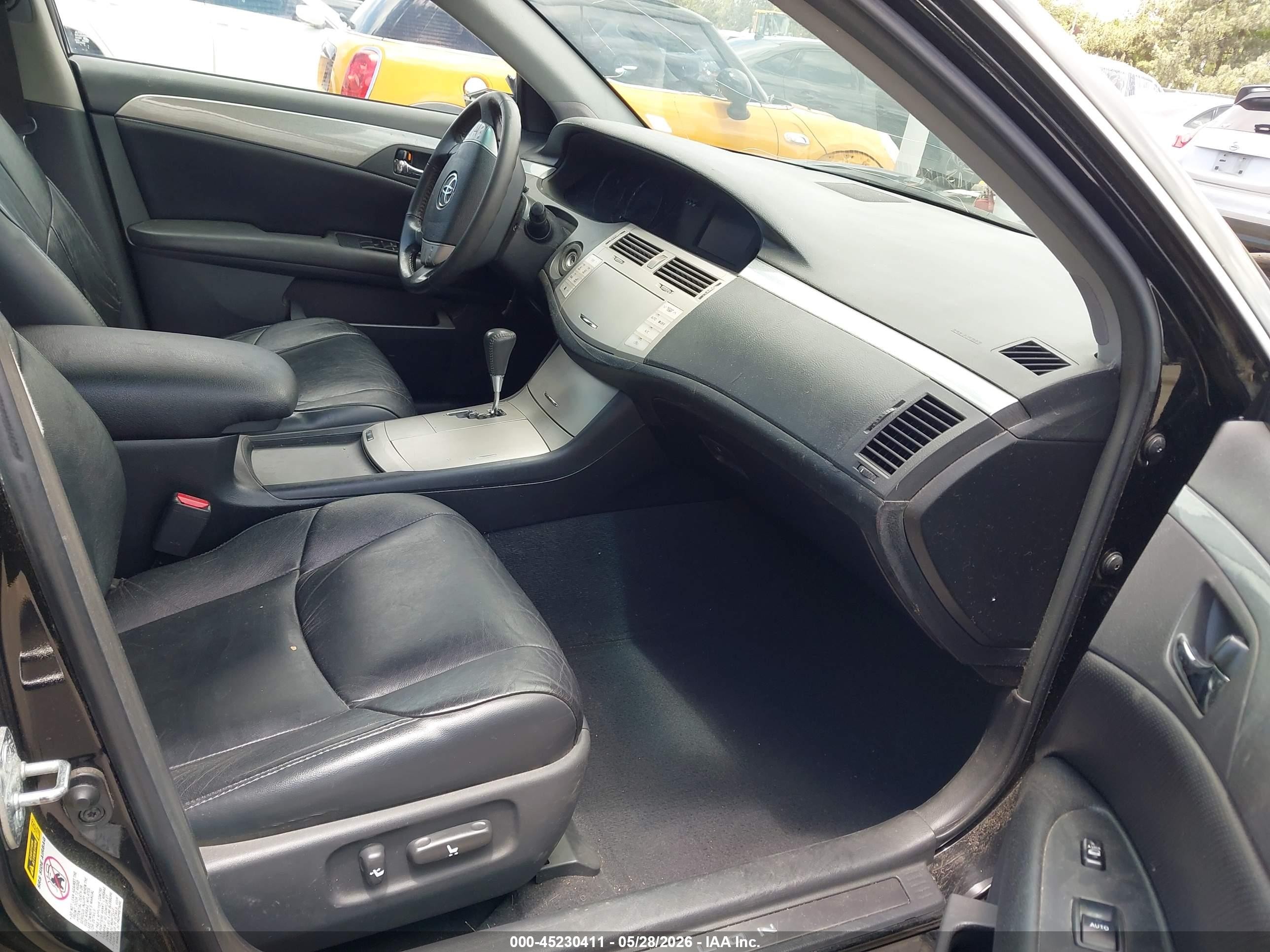 2007 Toyota Avalon Touring Black vin: 4T1BK36B47U223153