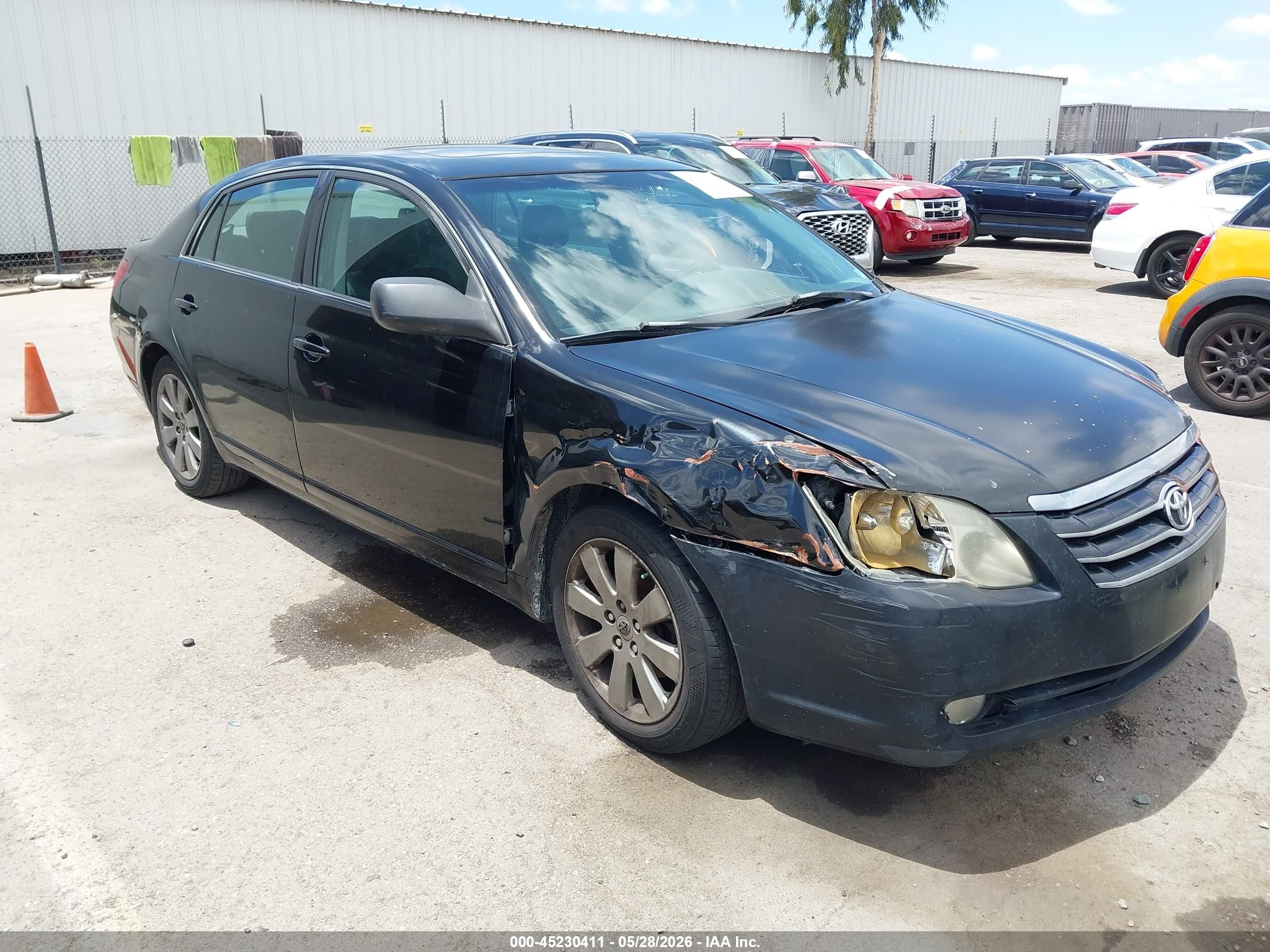 2007 Toyota Avalon Touring Black vin: 4T1BK36B47U223153