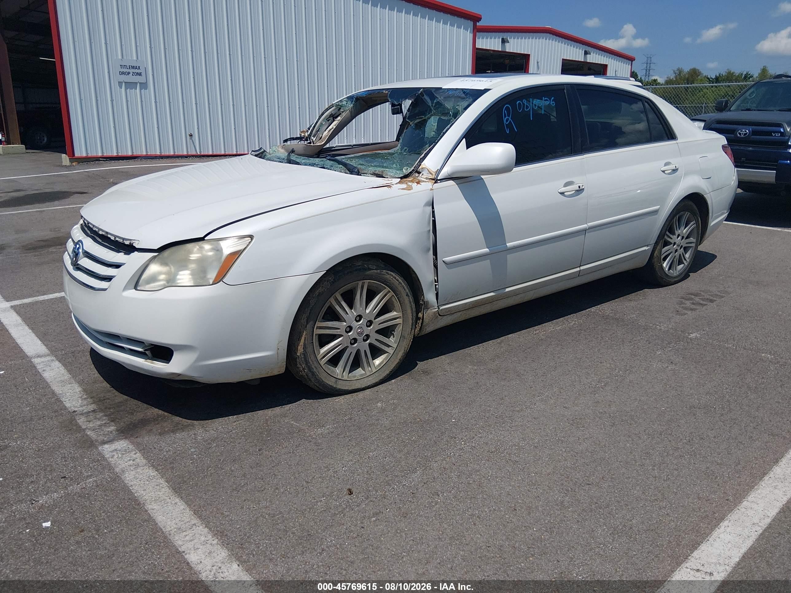 2007 Toyota Avalon Limited White vin: 4T1BK36B47U238512