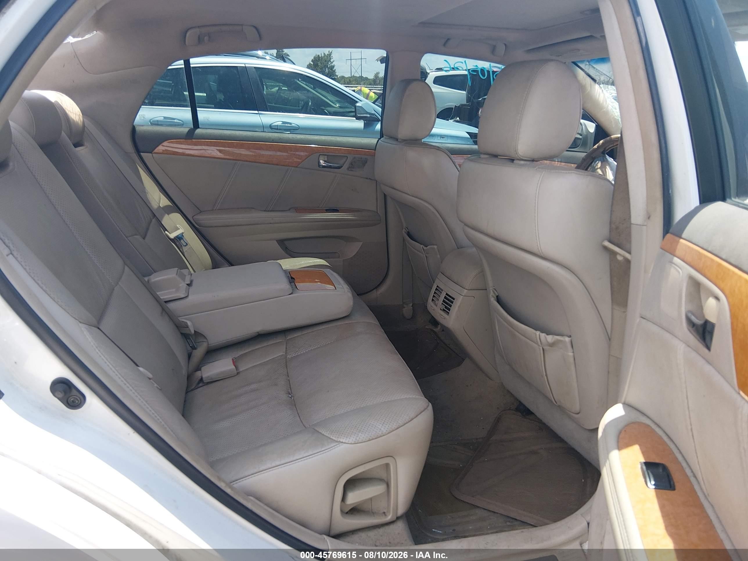 2007 Toyota Avalon Limited White vin: 4T1BK36B47U238512