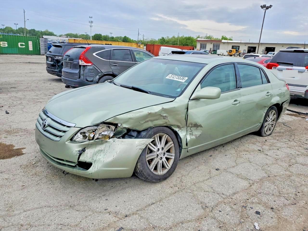 2007 Toyota Avalon Limited Green vin: 4T1BK36B47U244018