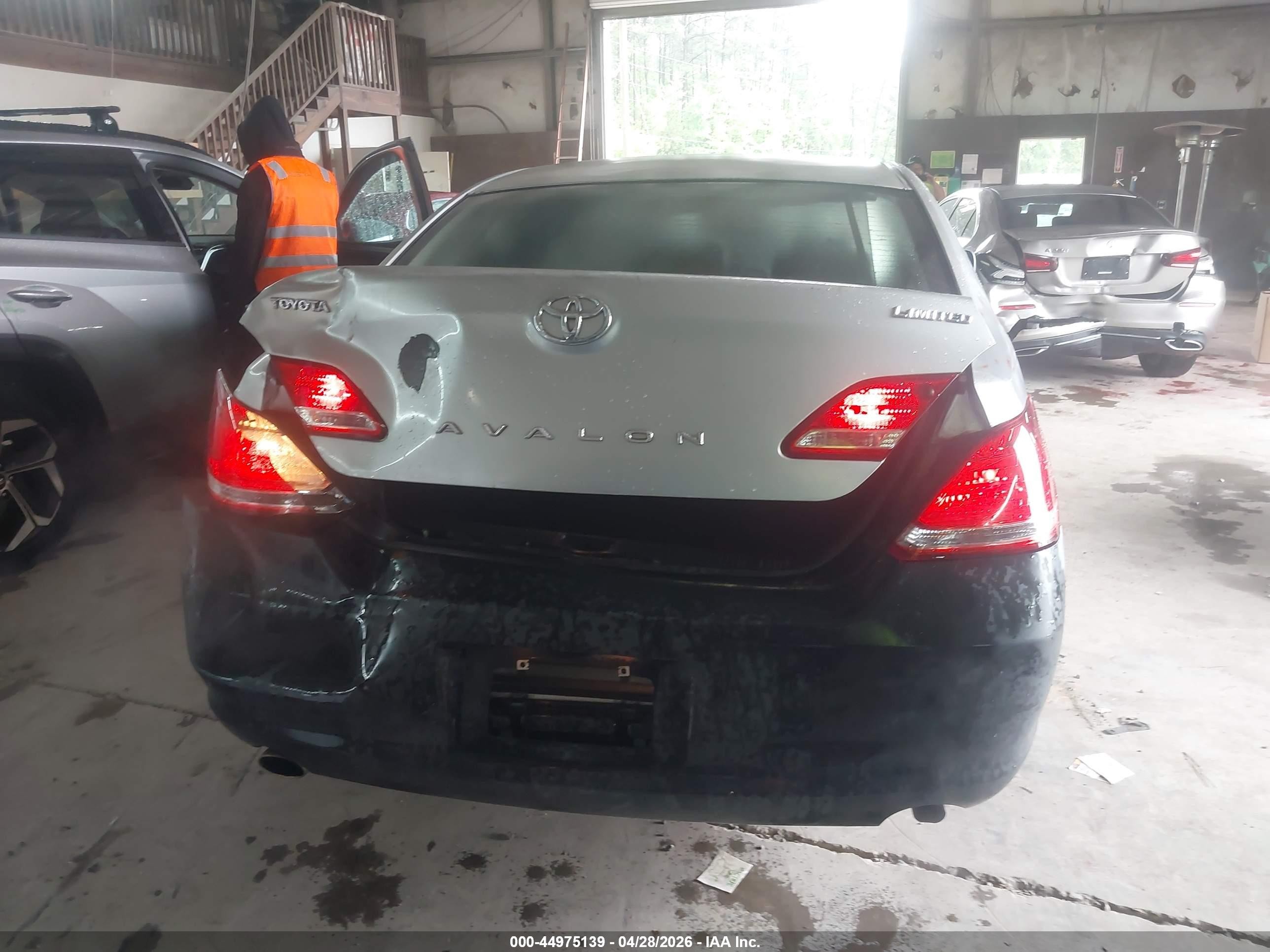 2007 Toyota Avalon Limited Серебряный vin: 4T1BK36B47U248862