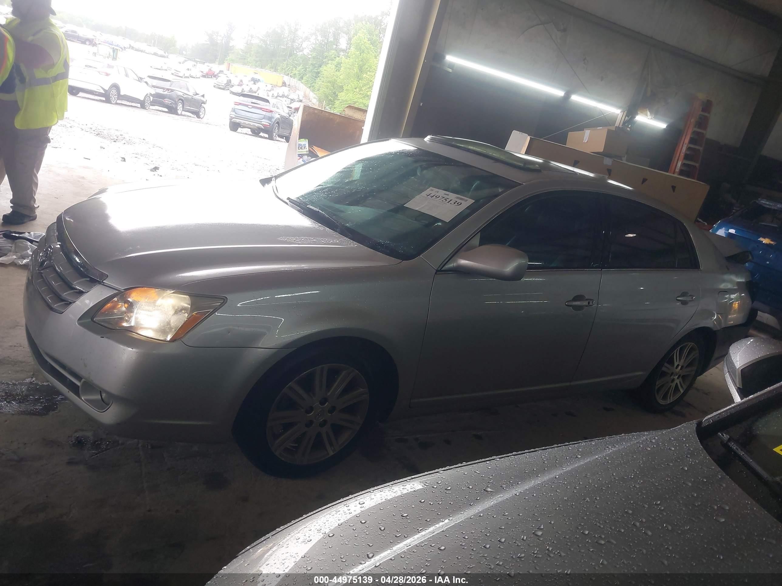 2007 Toyota Avalon Limited Серебряный vin: 4T1BK36B47U248862