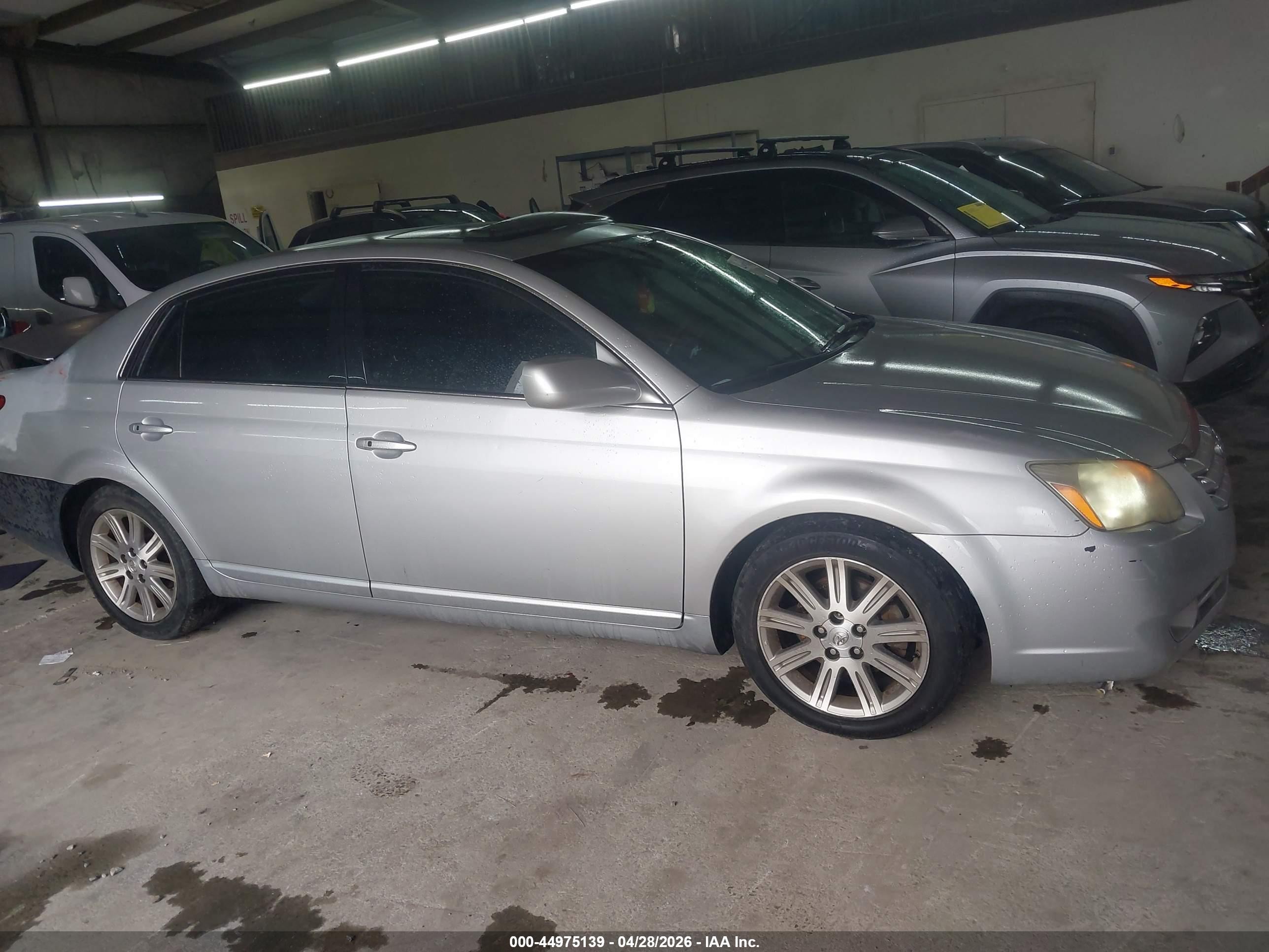 2007 Toyota Avalon Limited Серебряный vin: 4T1BK36B47U248862