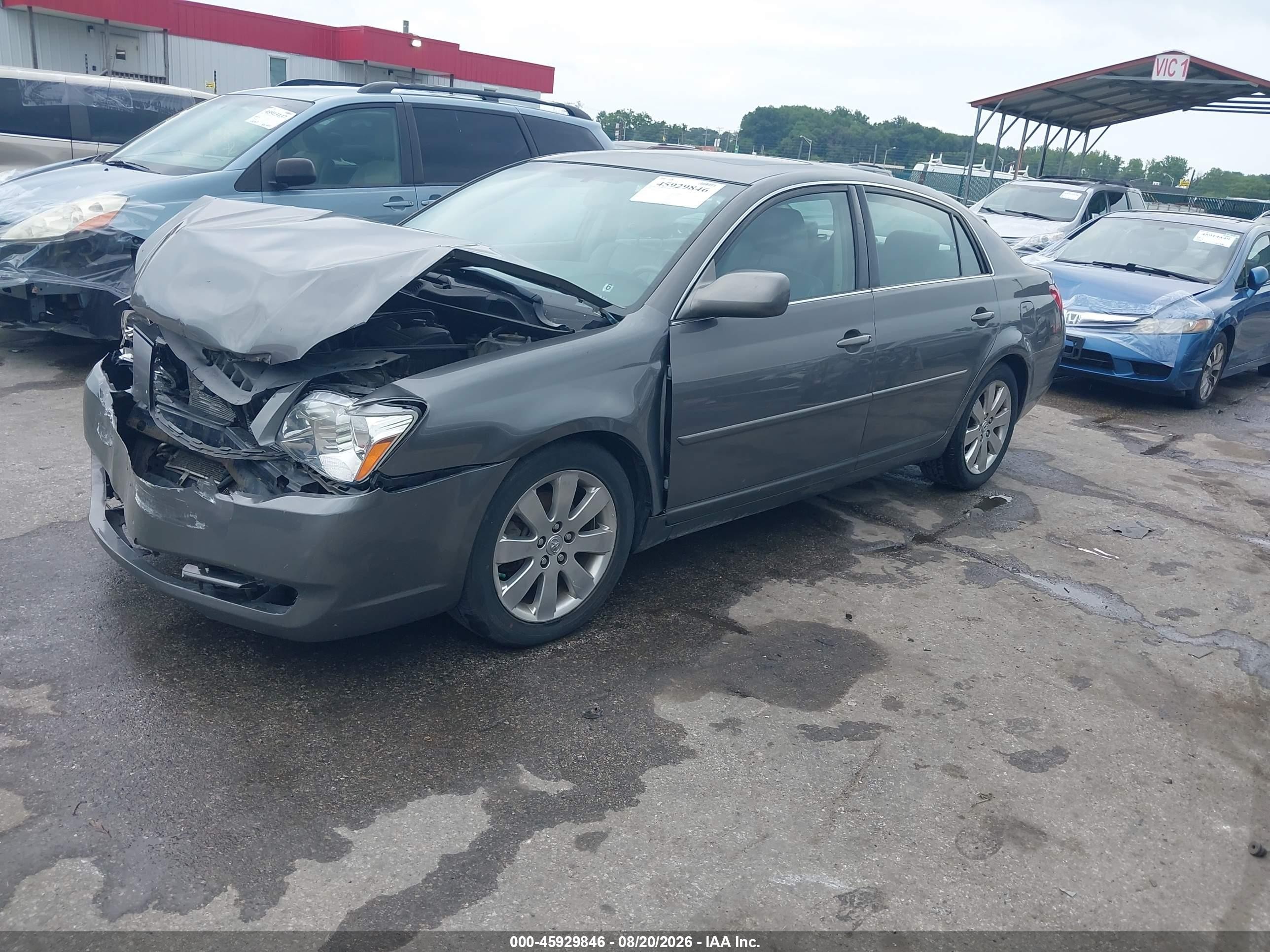 2007 Toyota Avalon Xls Серый vin: 4T1BK36B47U250675