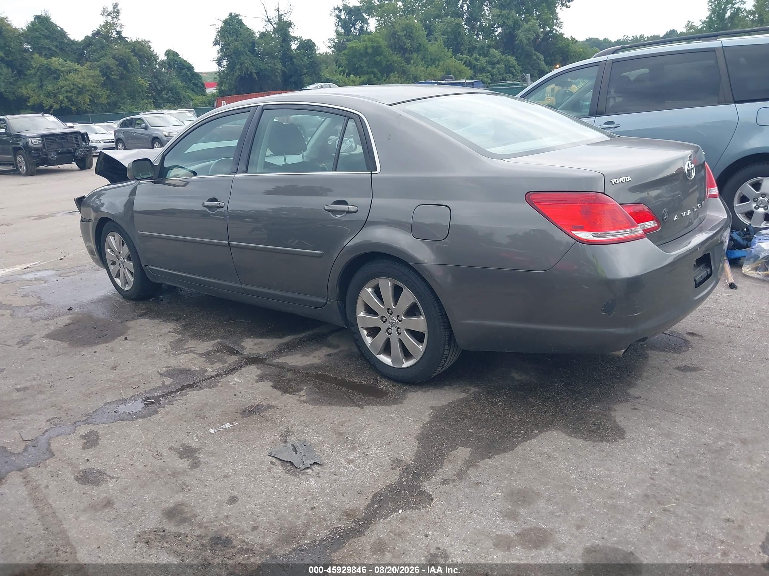 2007 Toyota Avalon Xls Серый vin: 4T1BK36B47U250675