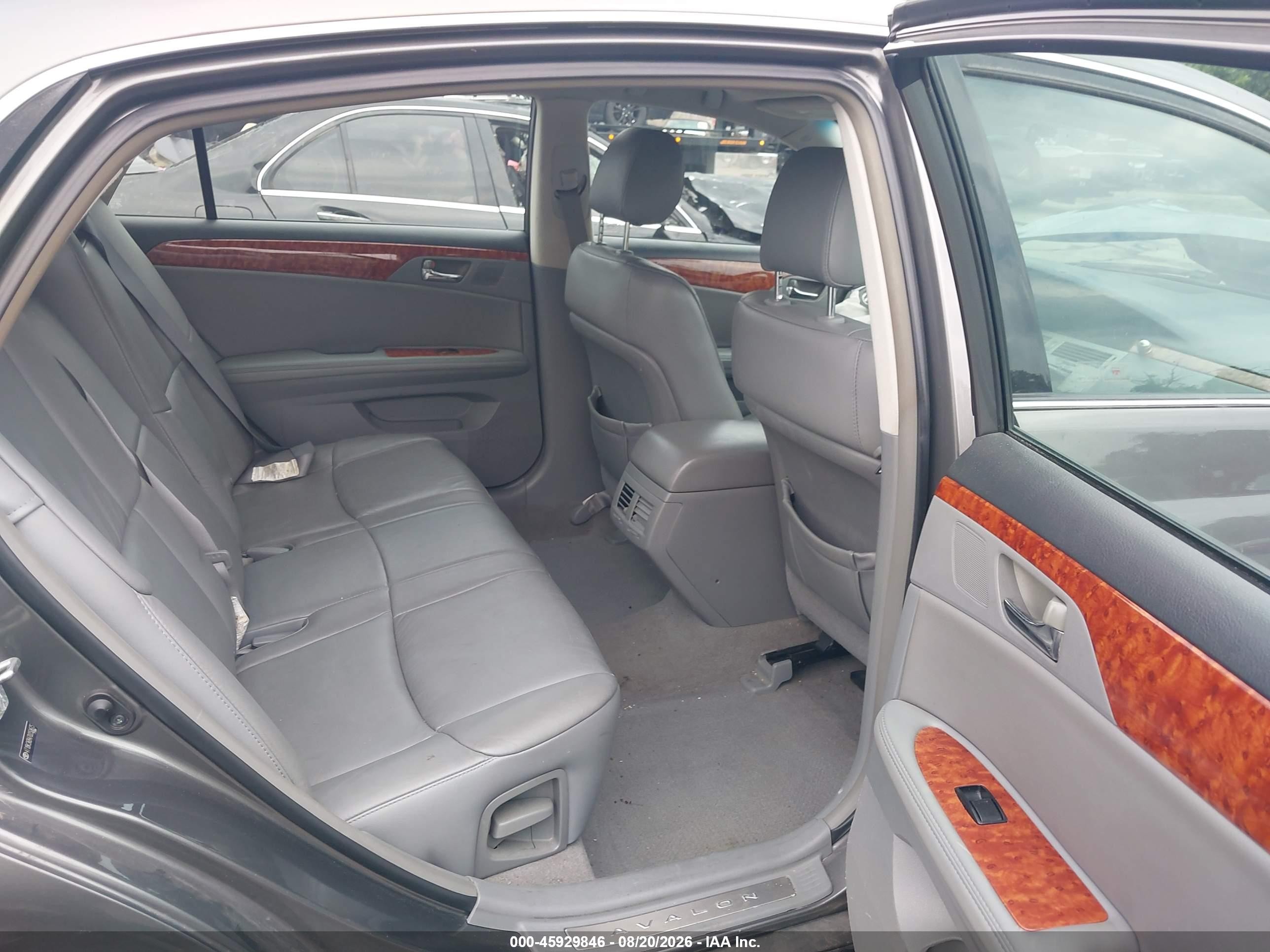 2007 Toyota Avalon Xls Серый vin: 4T1BK36B47U250675