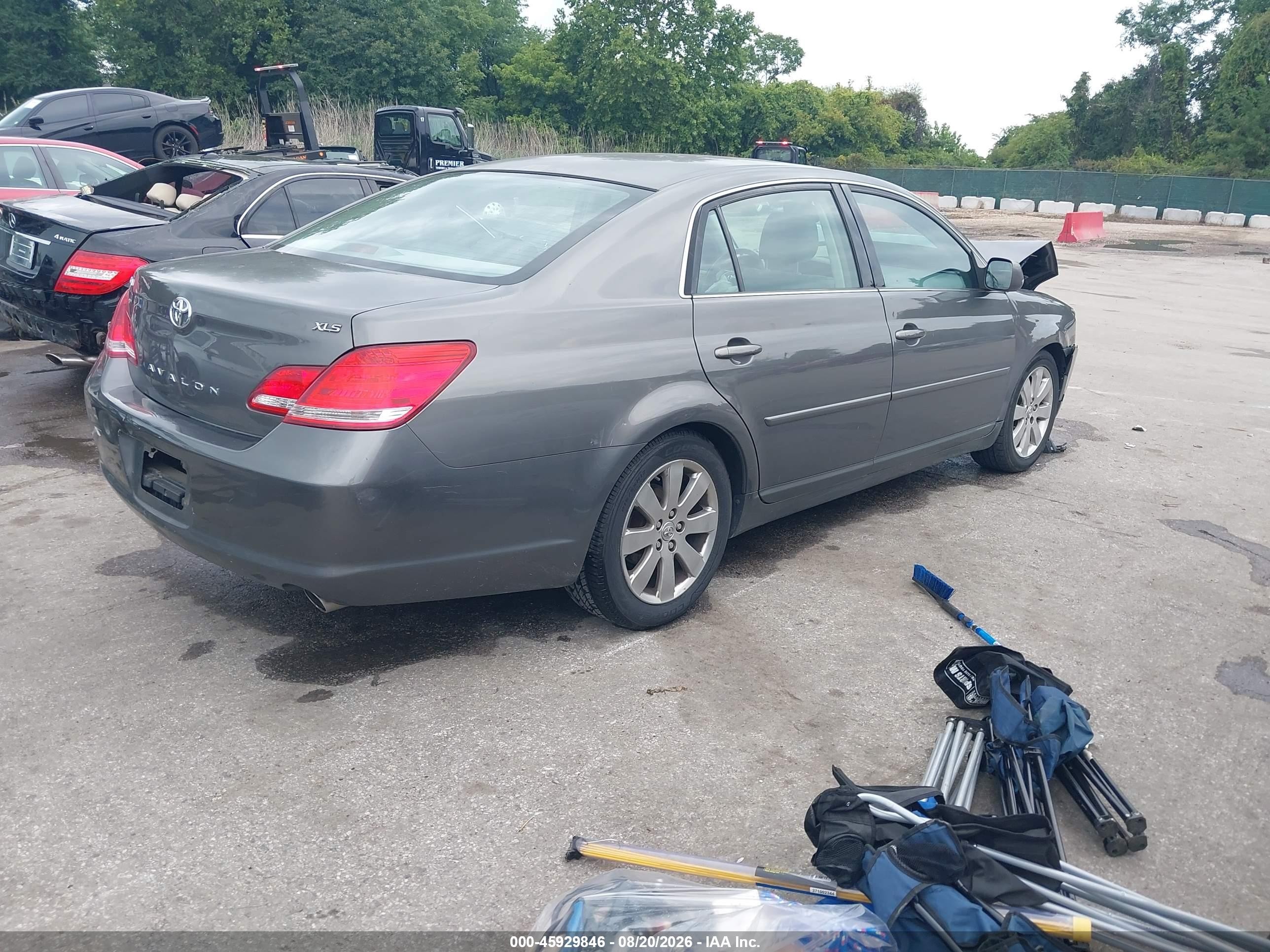 2007 Toyota Avalon Xls Серый vin: 4T1BK36B47U250675