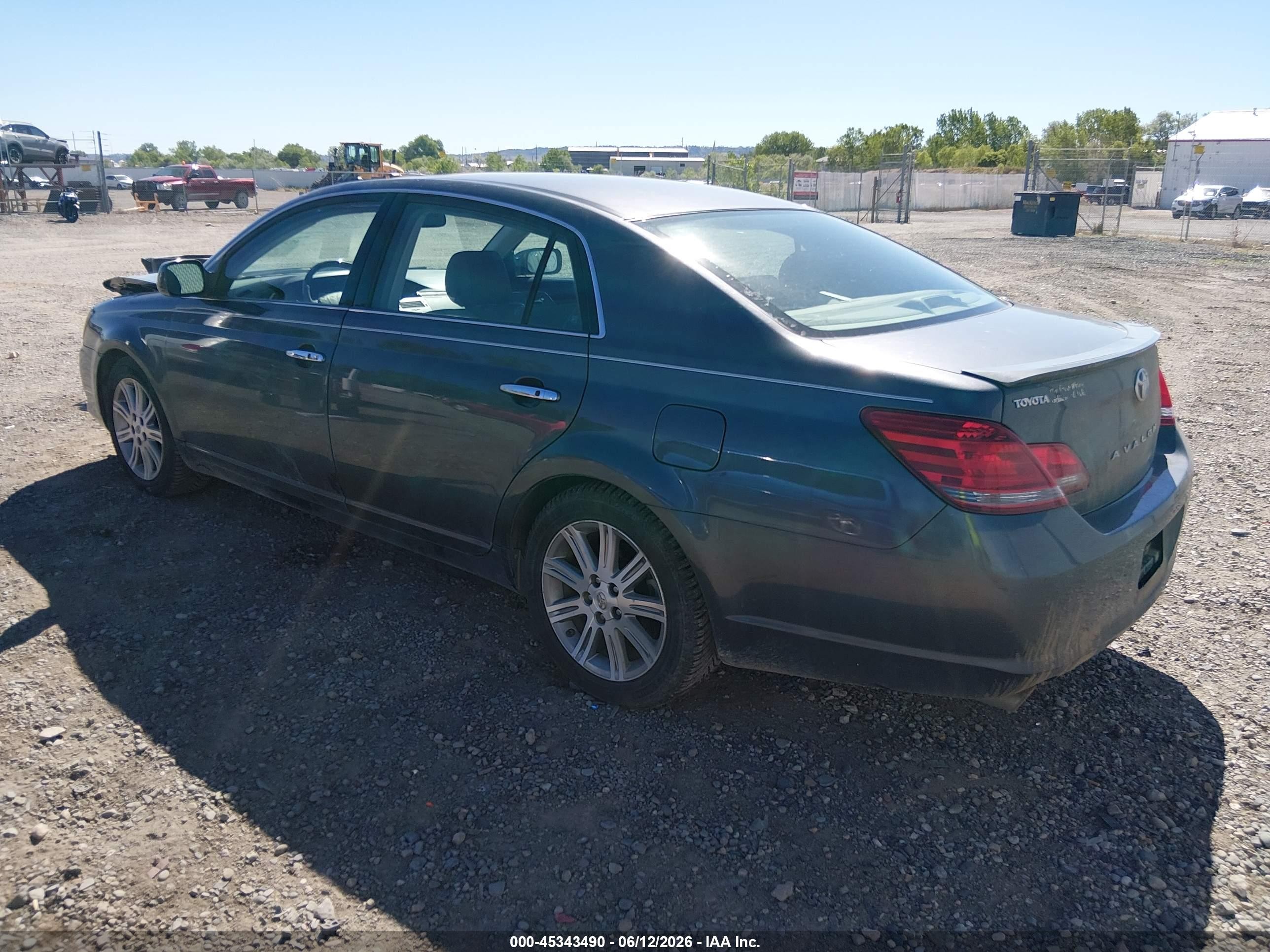 2008 Toyota Avalon Limited Серый vin: 4T1BK36B48U263461