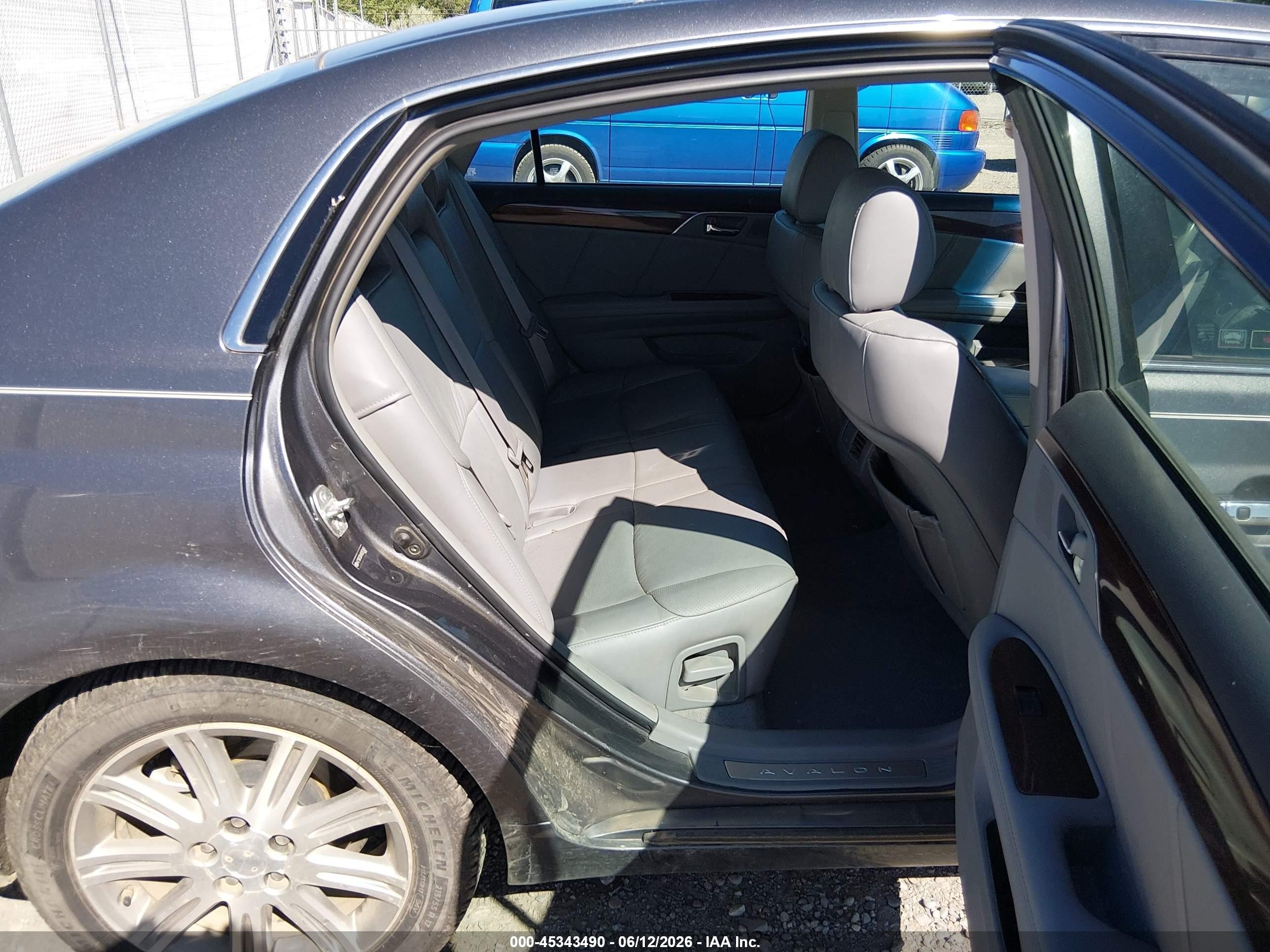 2008 Toyota Avalon Limited Серый vin: 4T1BK36B48U263461