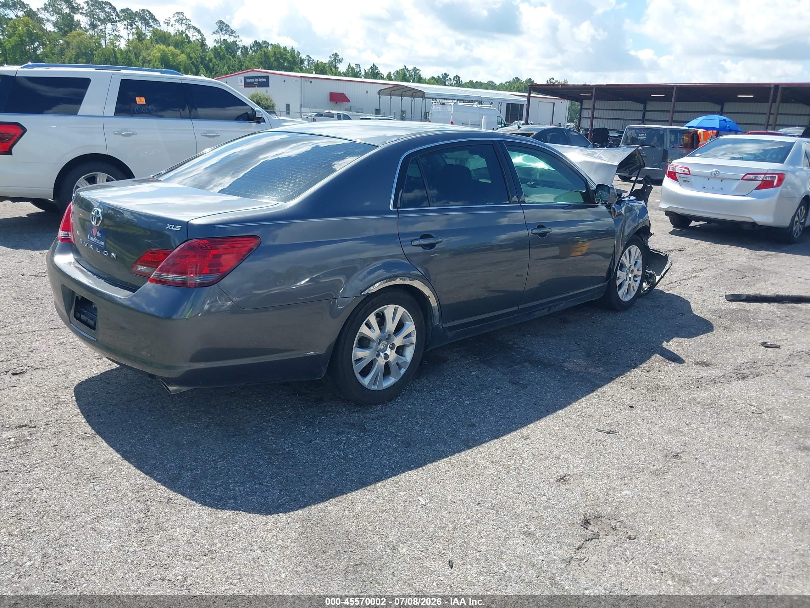 2008 Toyota Avalon Xls Gray vin: 4T1BK36B48U273729