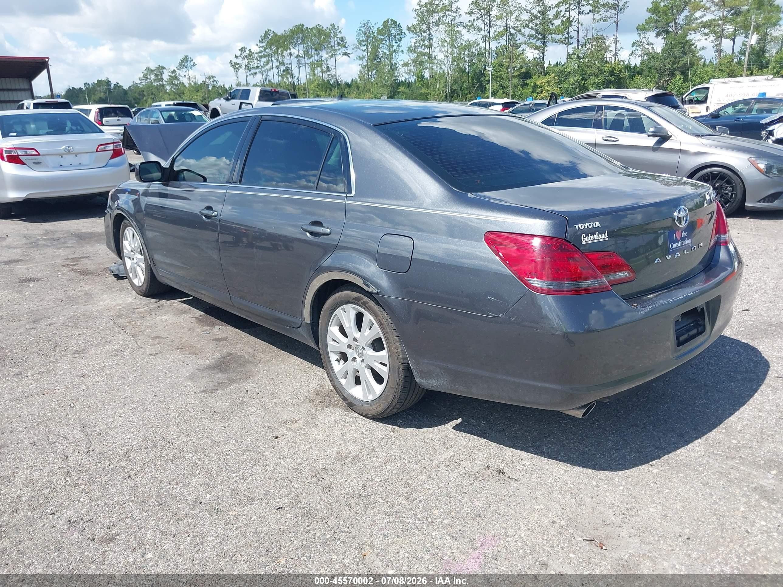 2008 Toyota Avalon Xls Gray vin: 4T1BK36B48U273729
