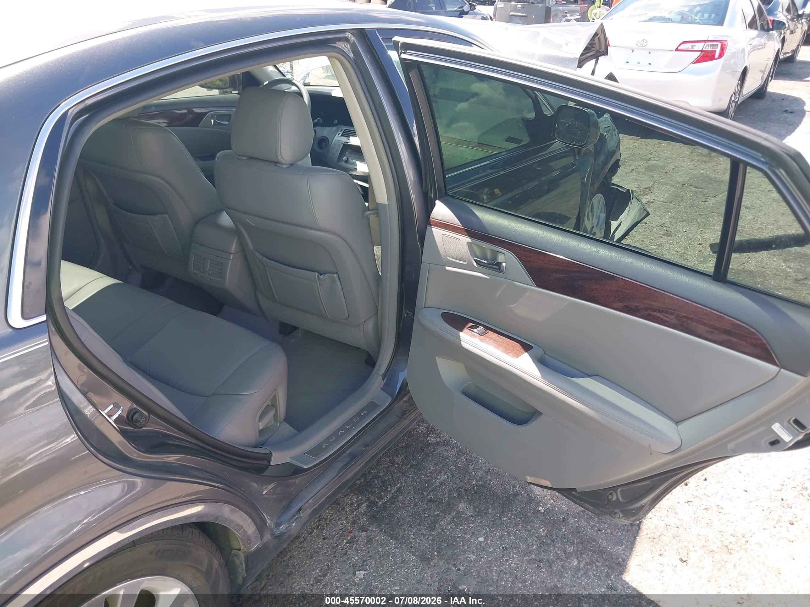 2008 Toyota Avalon Xls Gray vin: 4T1BK36B48U273729
