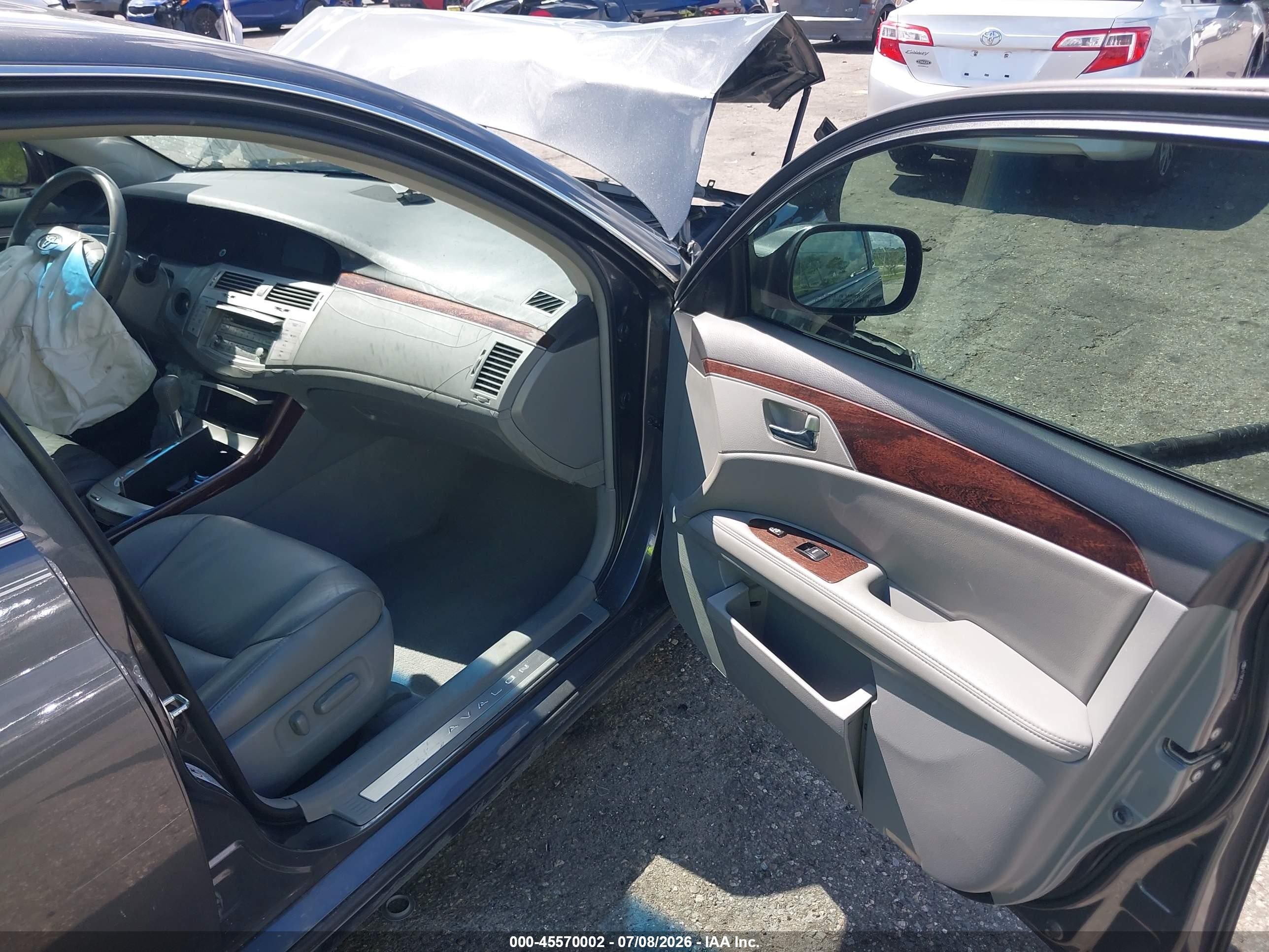 2008 Toyota Avalon Xls Gray vin: 4T1BK36B48U273729