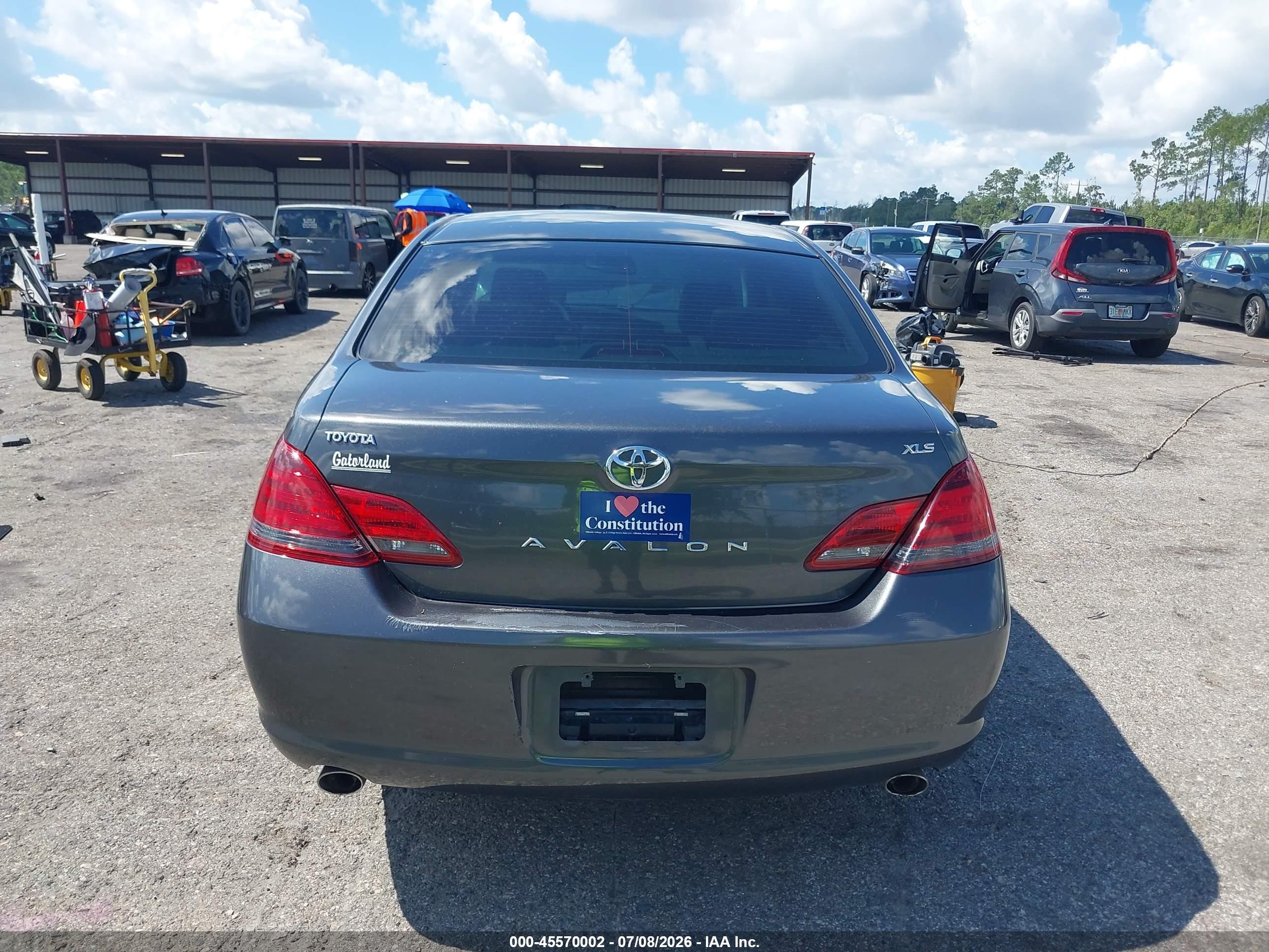 2008 Toyota Avalon Xls Gray vin: 4T1BK36B48U273729