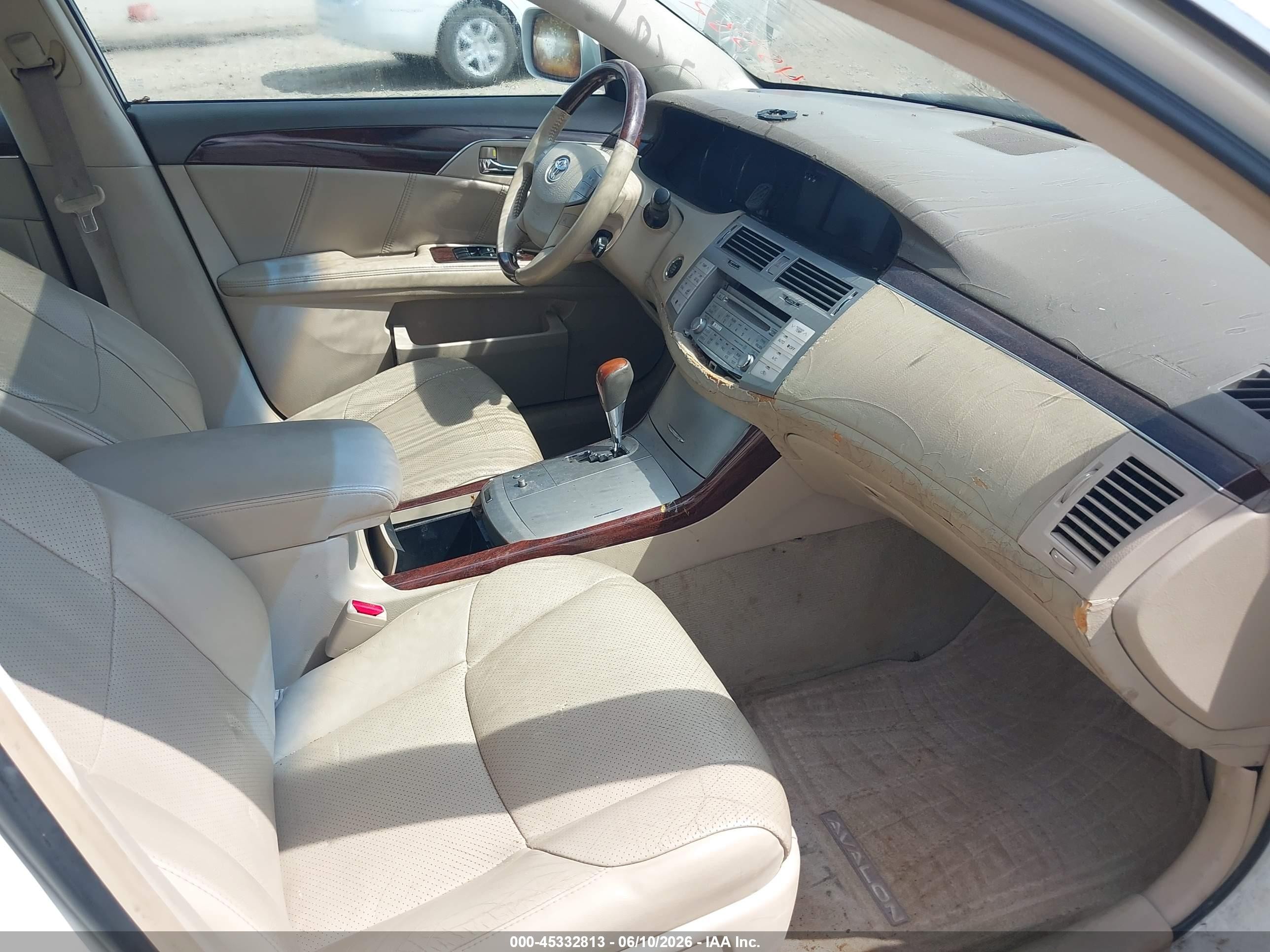 2008 Toyota Avalon Limited Белый vin: 4T1BK36B48U273777