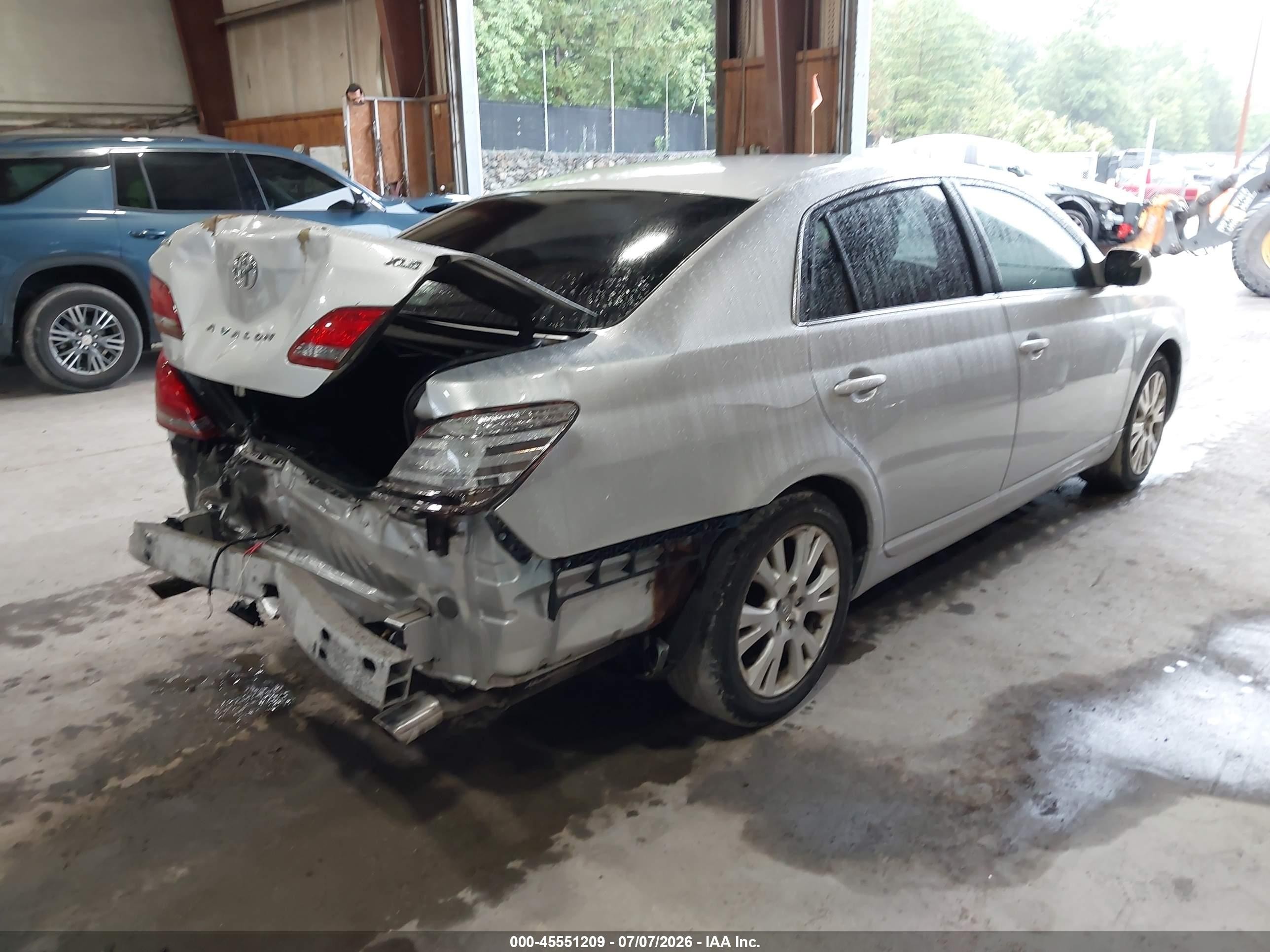 2008 Toyota Avalon Xls Silver vin: 4T1BK36B48U276887