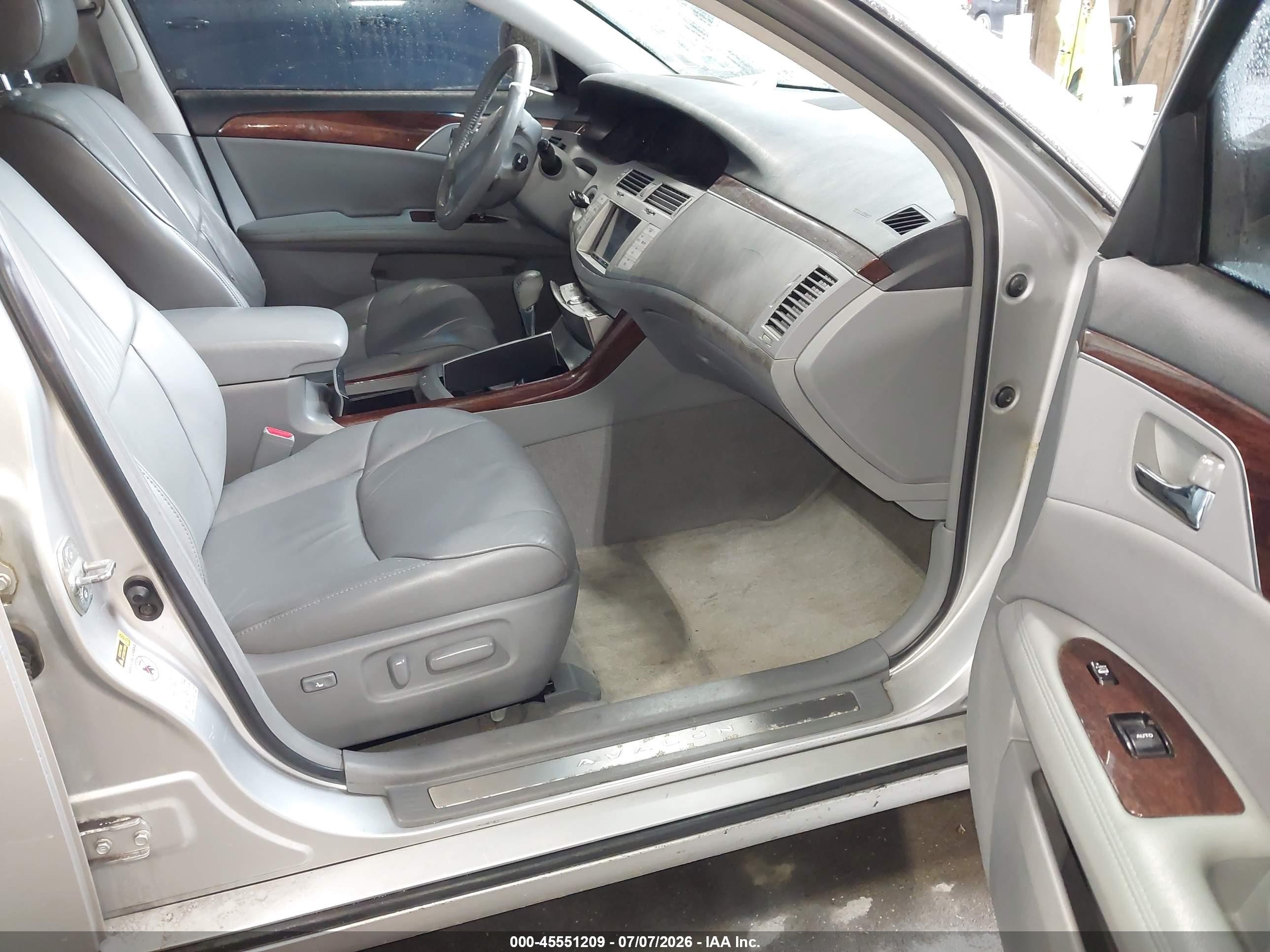 2008 Toyota Avalon Xls Silver vin: 4T1BK36B48U276887