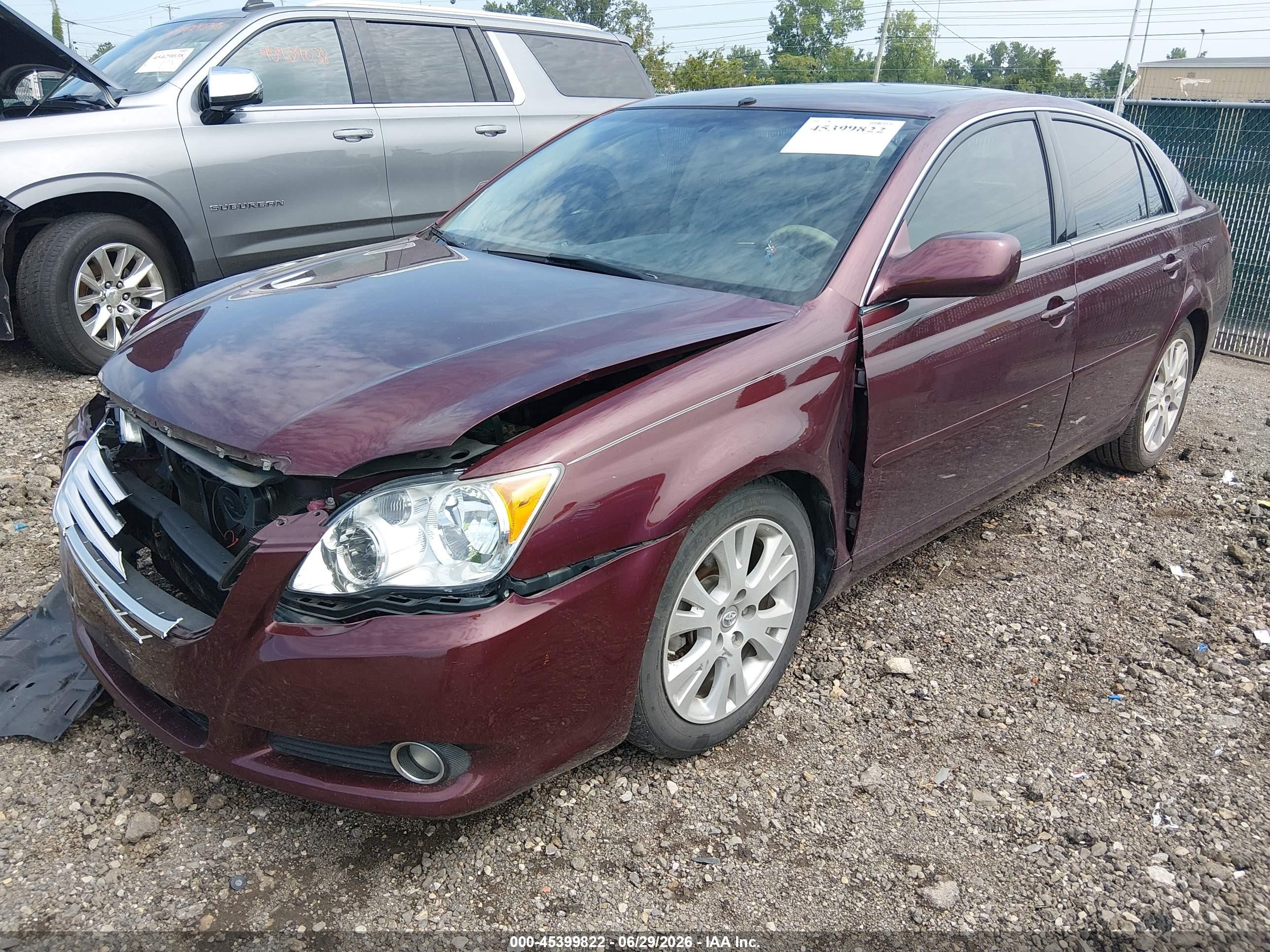 2008 Toyota Avalon Xls Maroon vin: 4T1BK36B48U286089