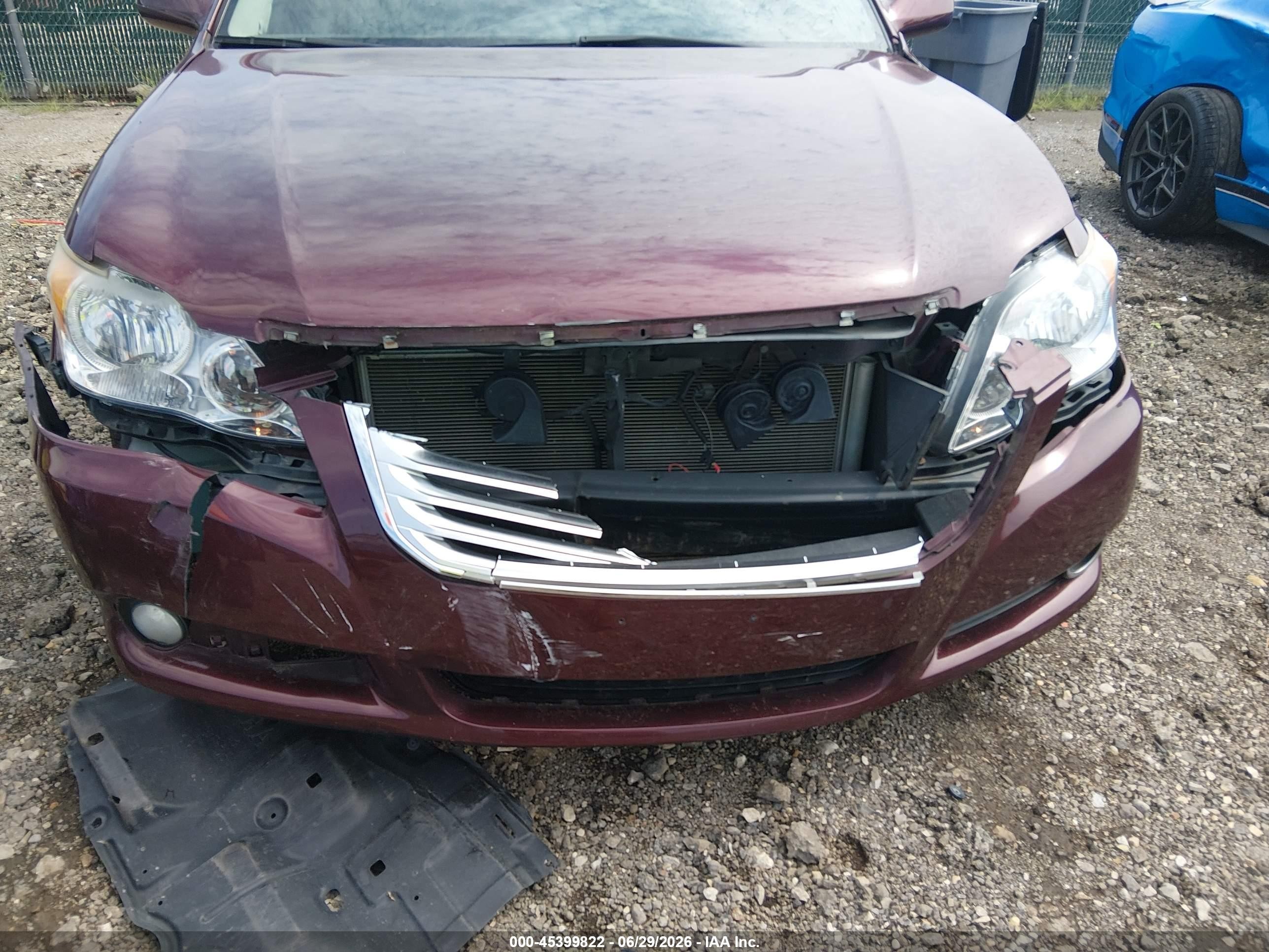 2008 Toyota Avalon Xls Maroon vin: 4T1BK36B48U286089
