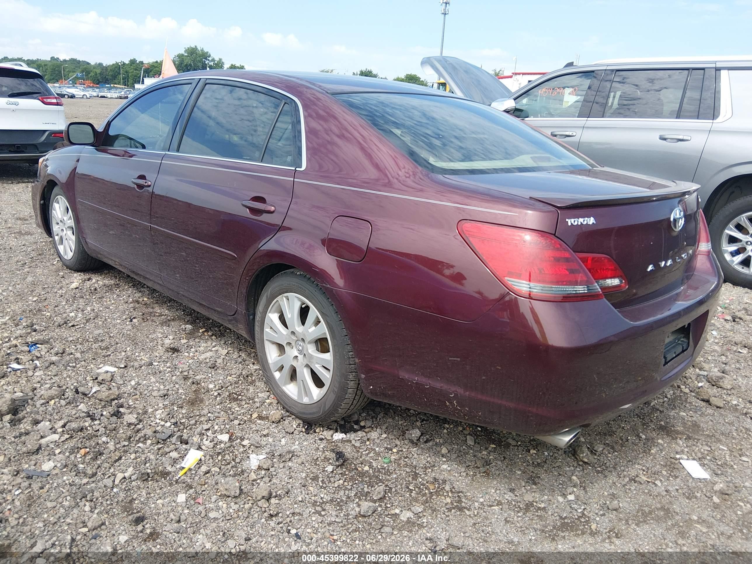 2008 Toyota Avalon Xls Maroon vin: 4T1BK36B48U286089