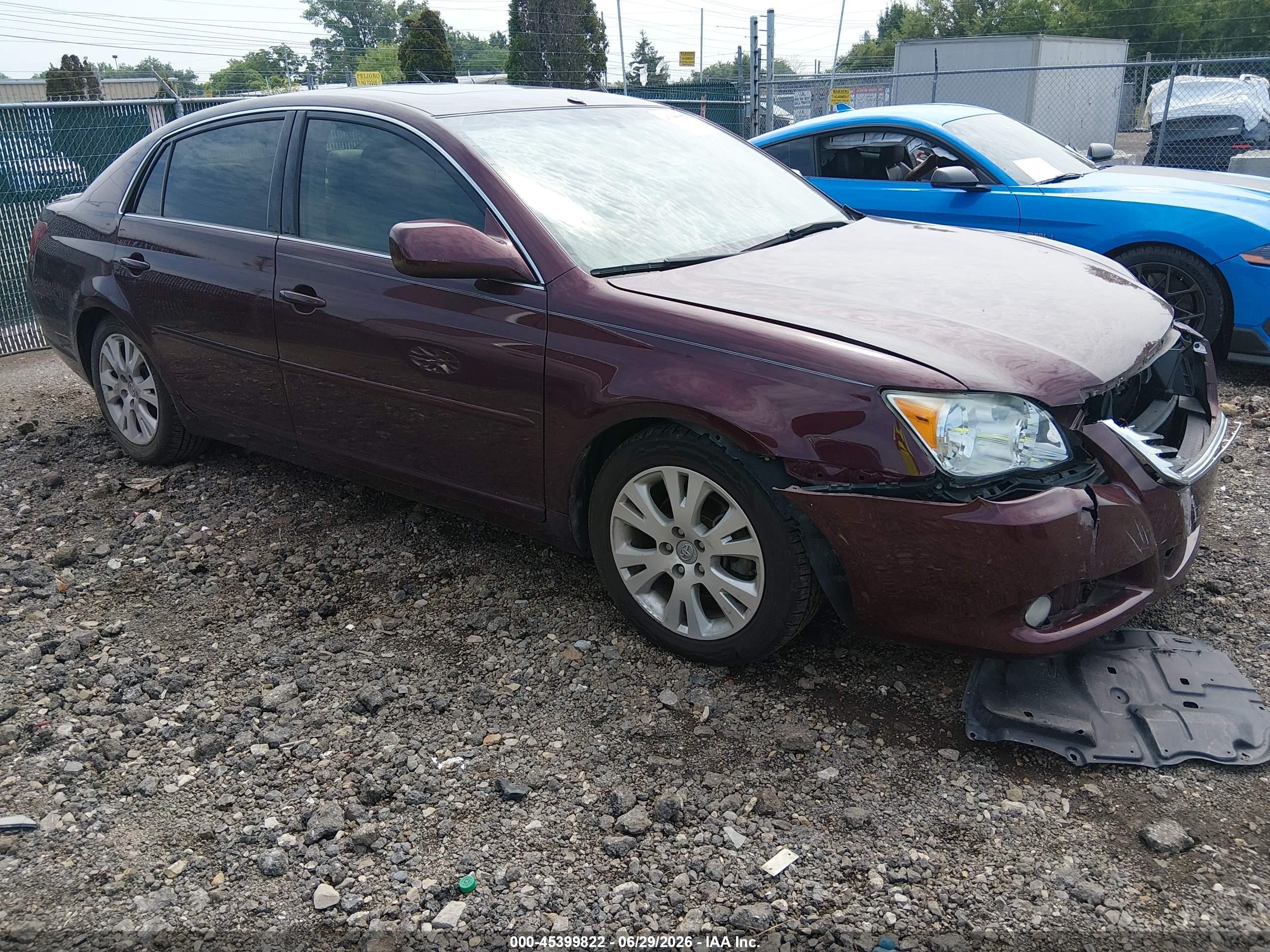 2008 Toyota Avalon Xls Maroon vin: 4T1BK36B48U286089