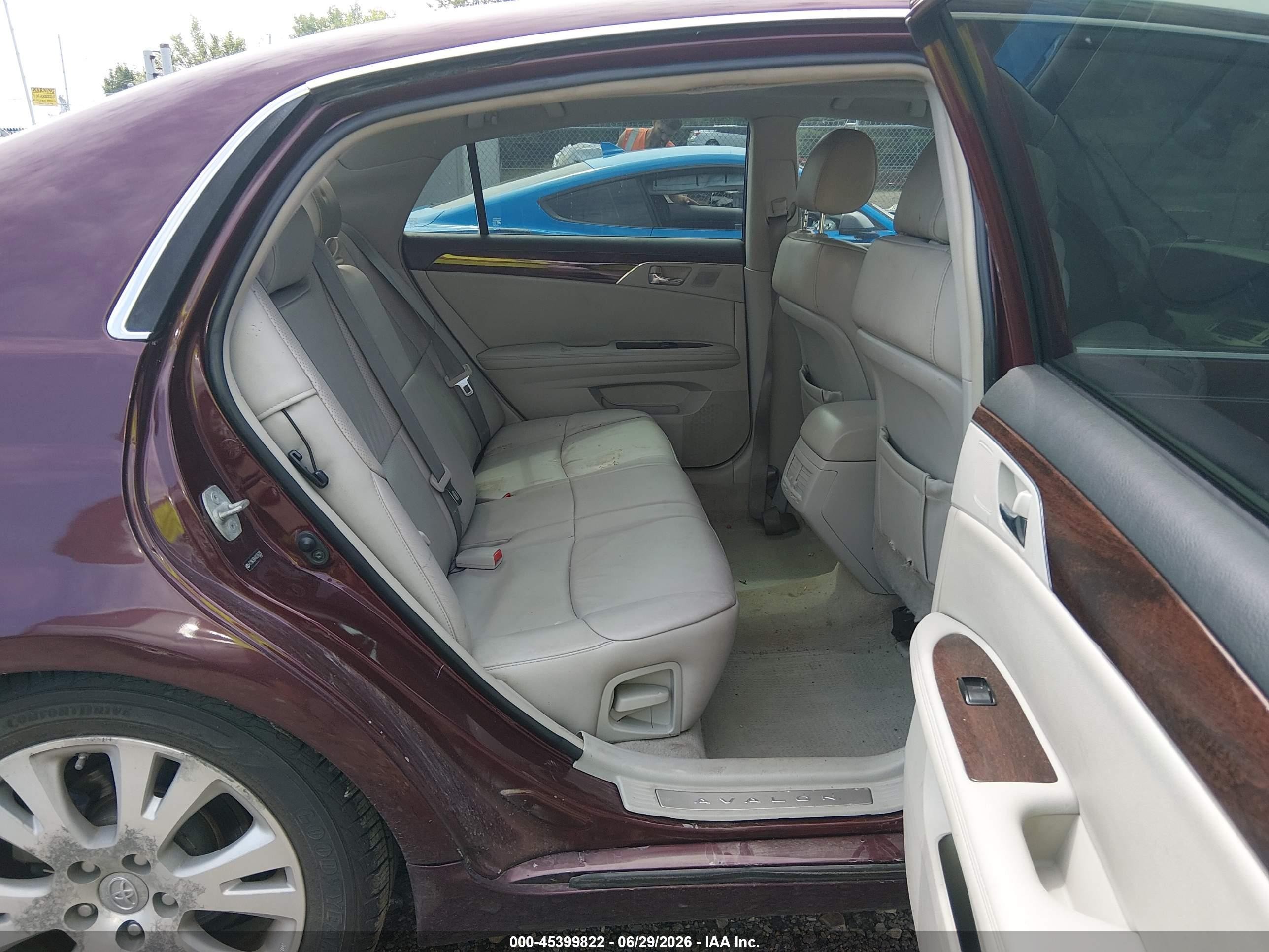 2008 Toyota Avalon Xls Maroon vin: 4T1BK36B48U286089