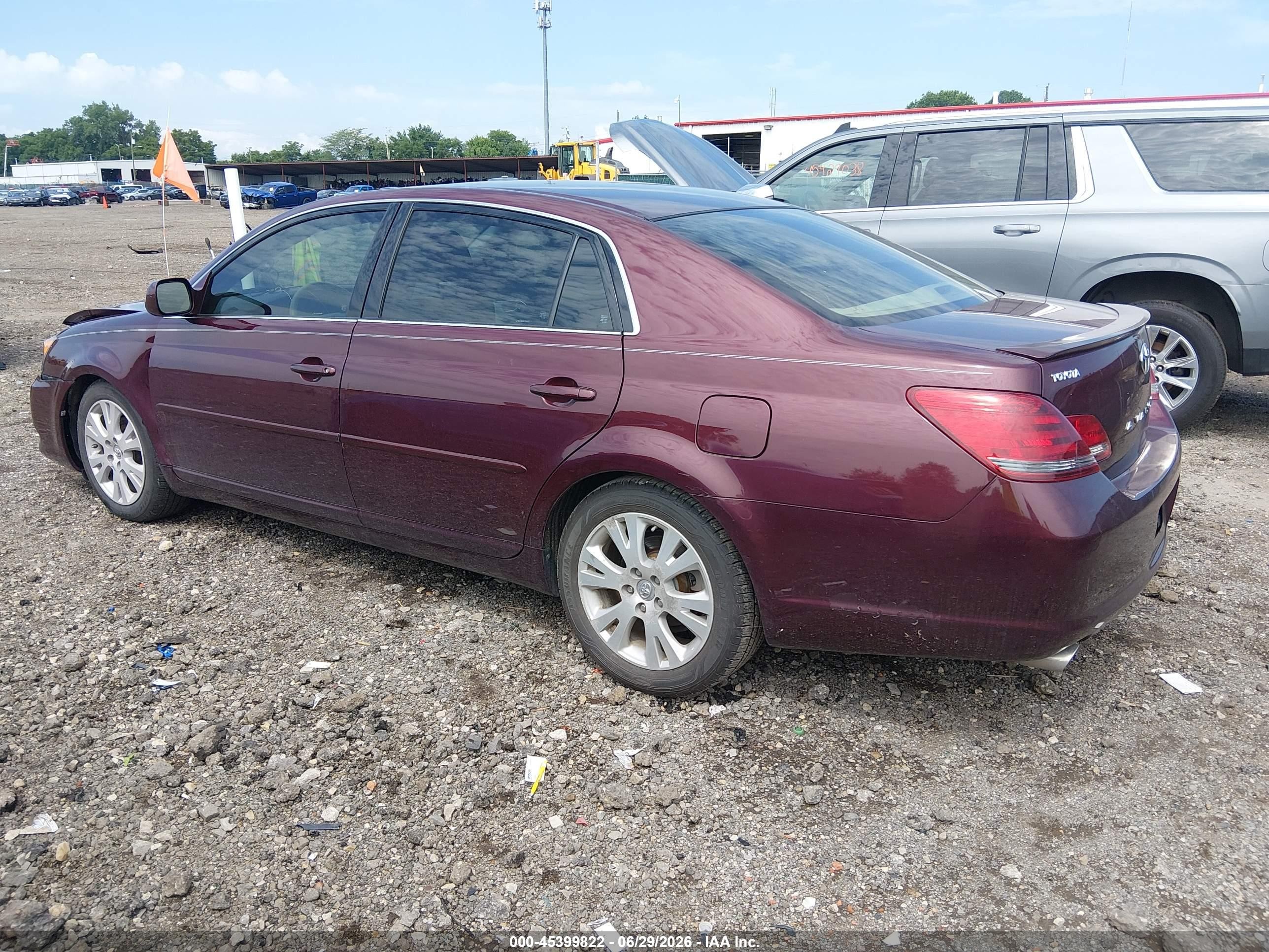 2008 Toyota Avalon Xls Maroon vin: 4T1BK36B48U286089
