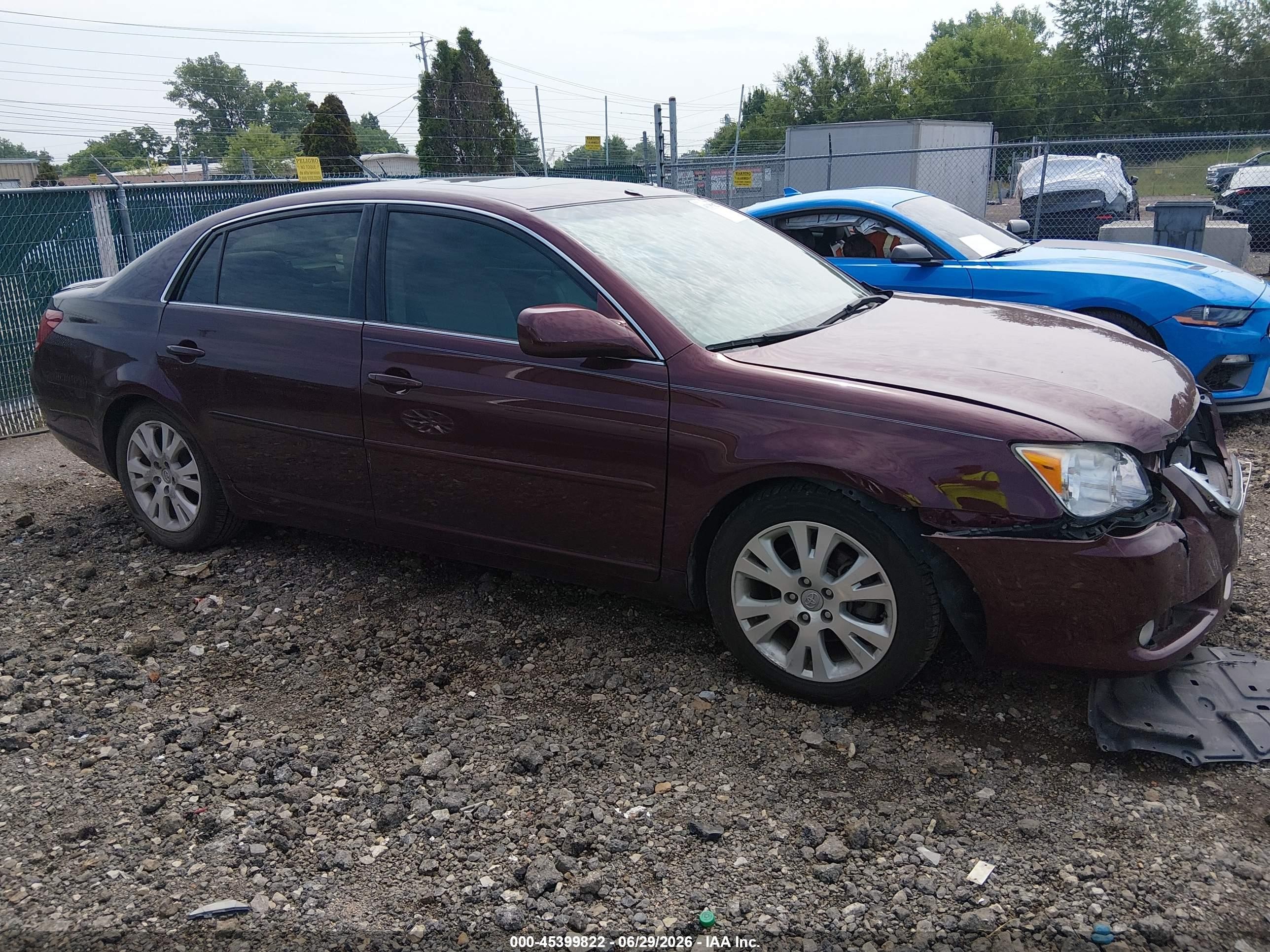 2008 Toyota Avalon Xls Maroon vin: 4T1BK36B48U286089