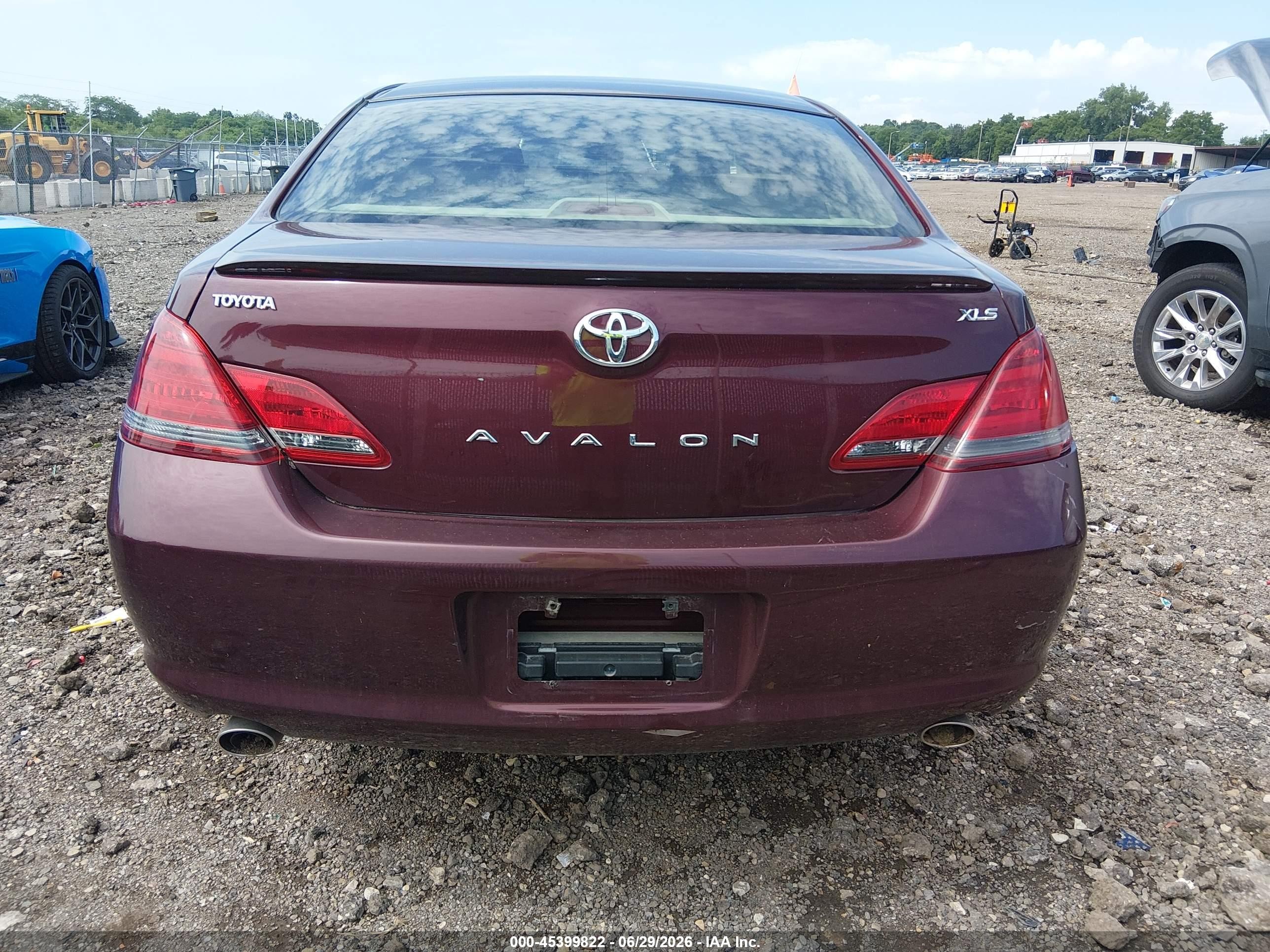 2008 Toyota Avalon Xls Maroon vin: 4T1BK36B48U286089