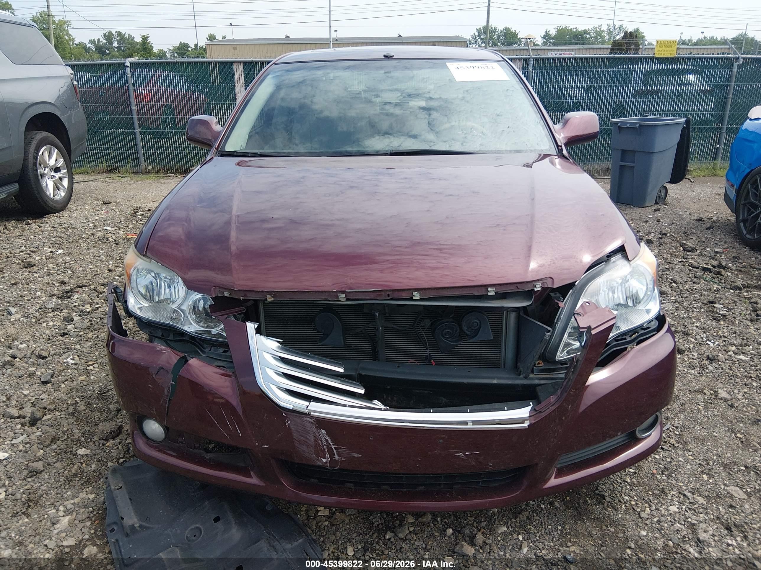 2008 Toyota Avalon Xls Maroon vin: 4T1BK36B48U286089