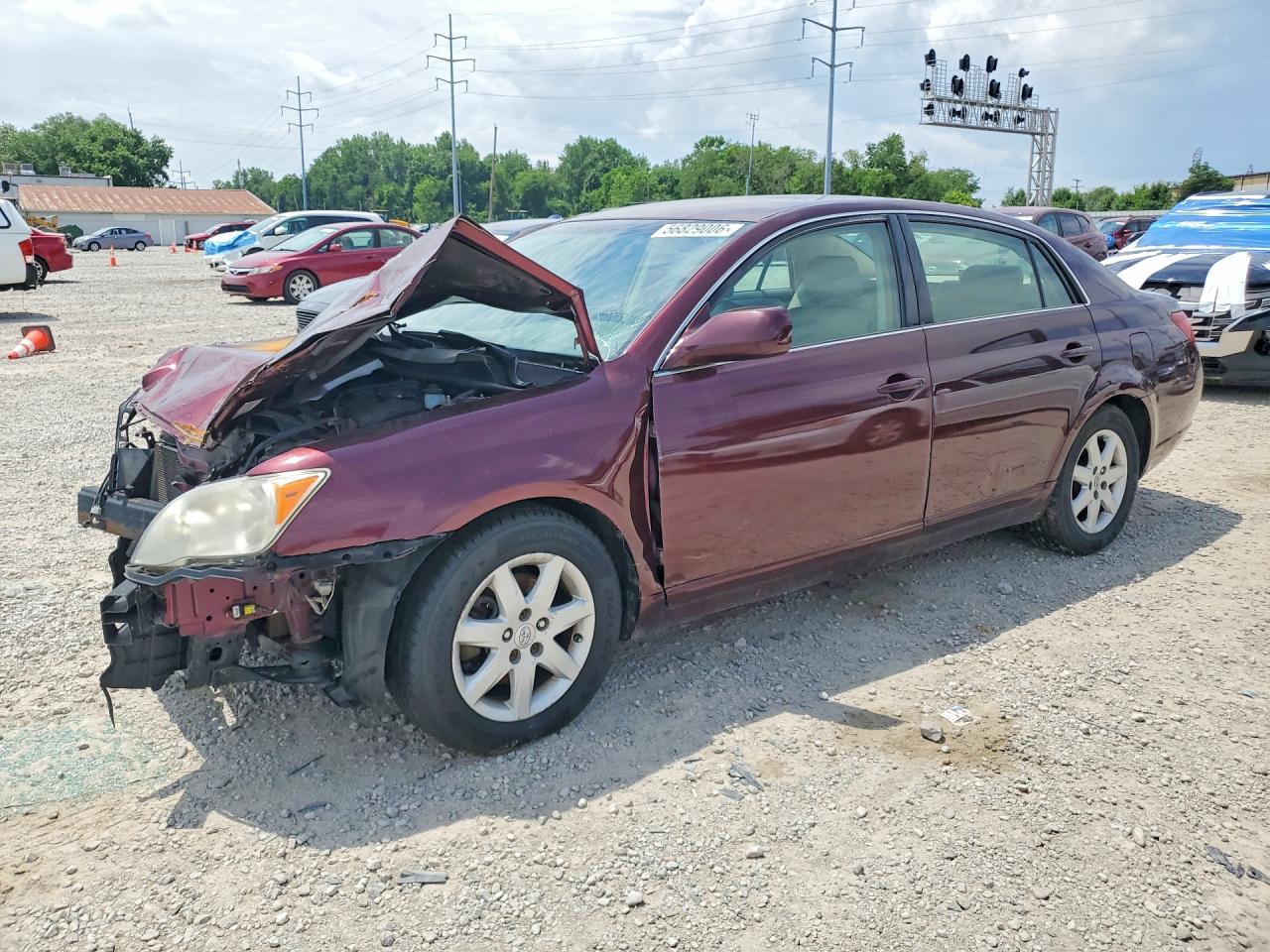 2008 Toyota Avalon Xl Maroon vin: 4T1BK36B48U289204