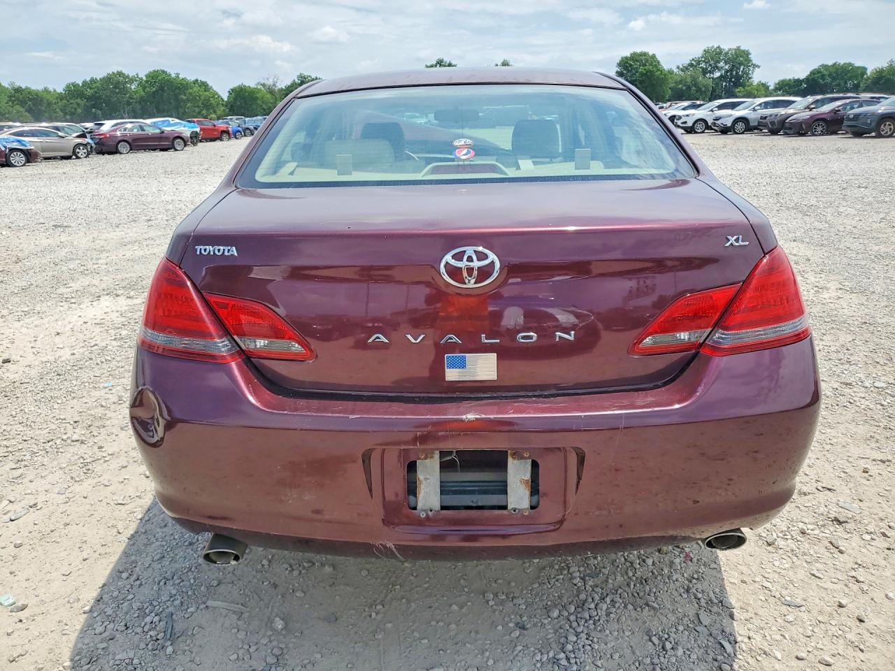 2008 Toyota Avalon Xl Maroon vin: 4T1BK36B48U289204