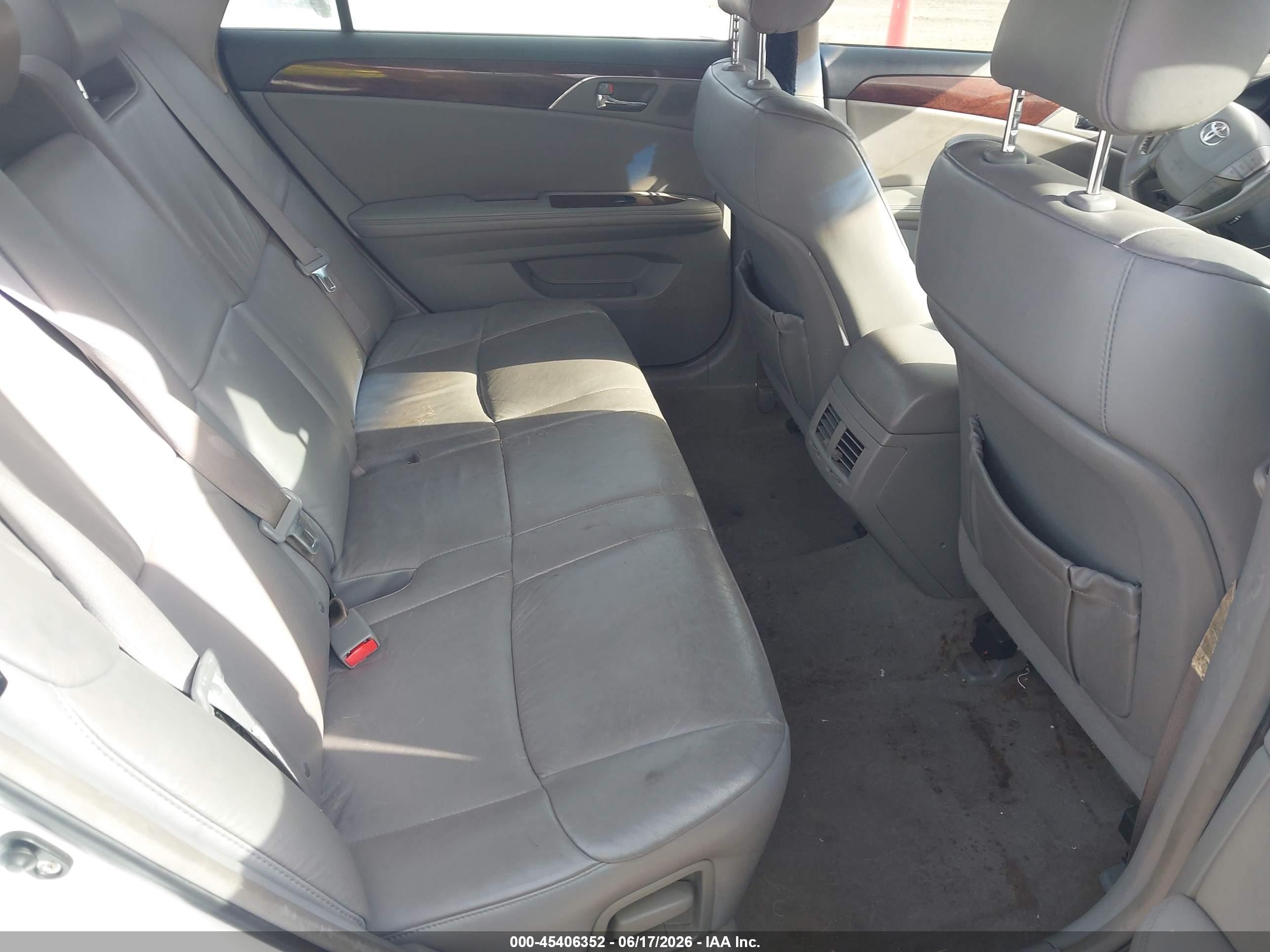 2008 Toyota Avalon Xls White vin: 4T1BK36B48U294077