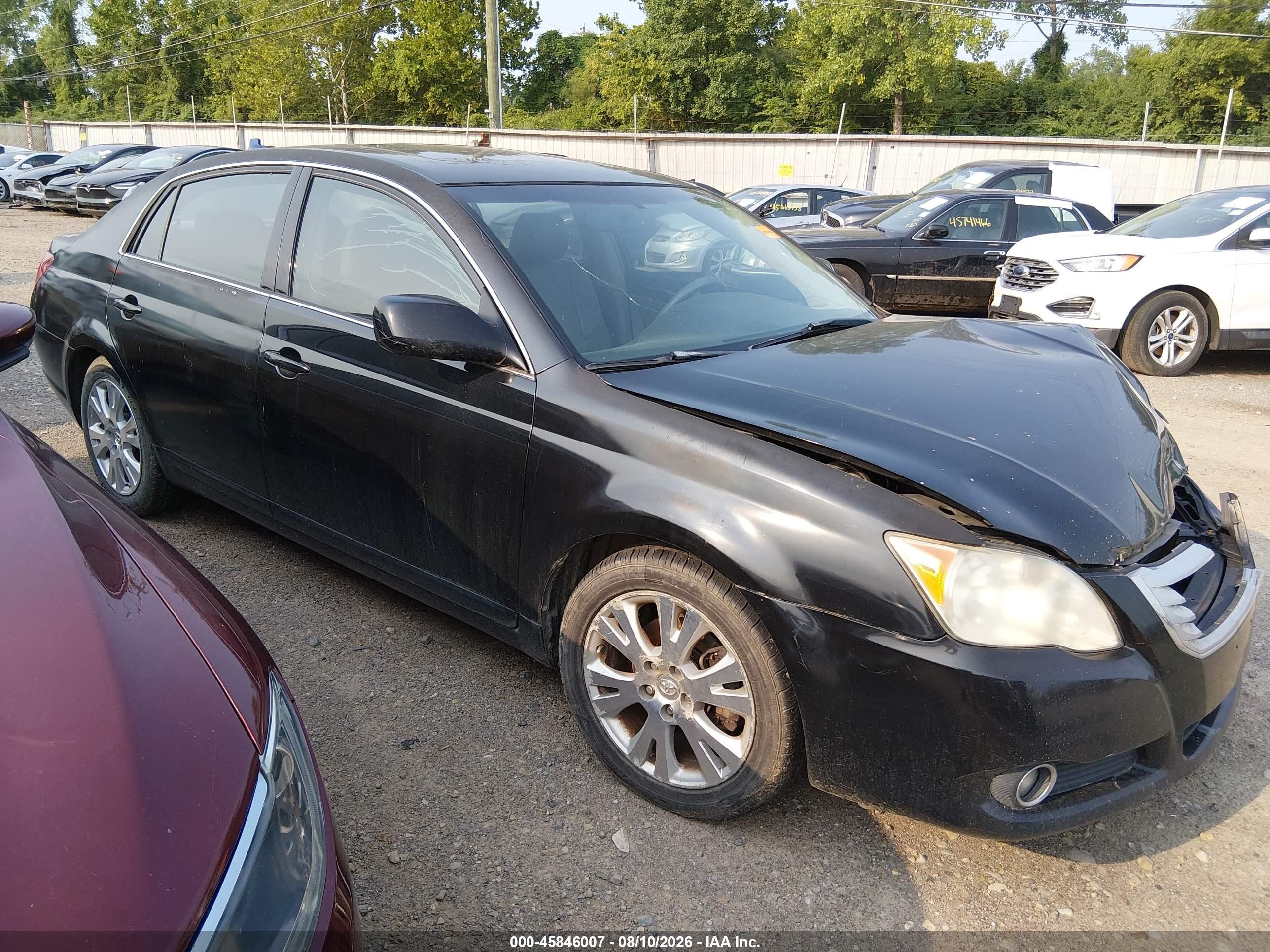 2008 Toyota Avalon Xls Black vin: 4T1BK36B48U294130