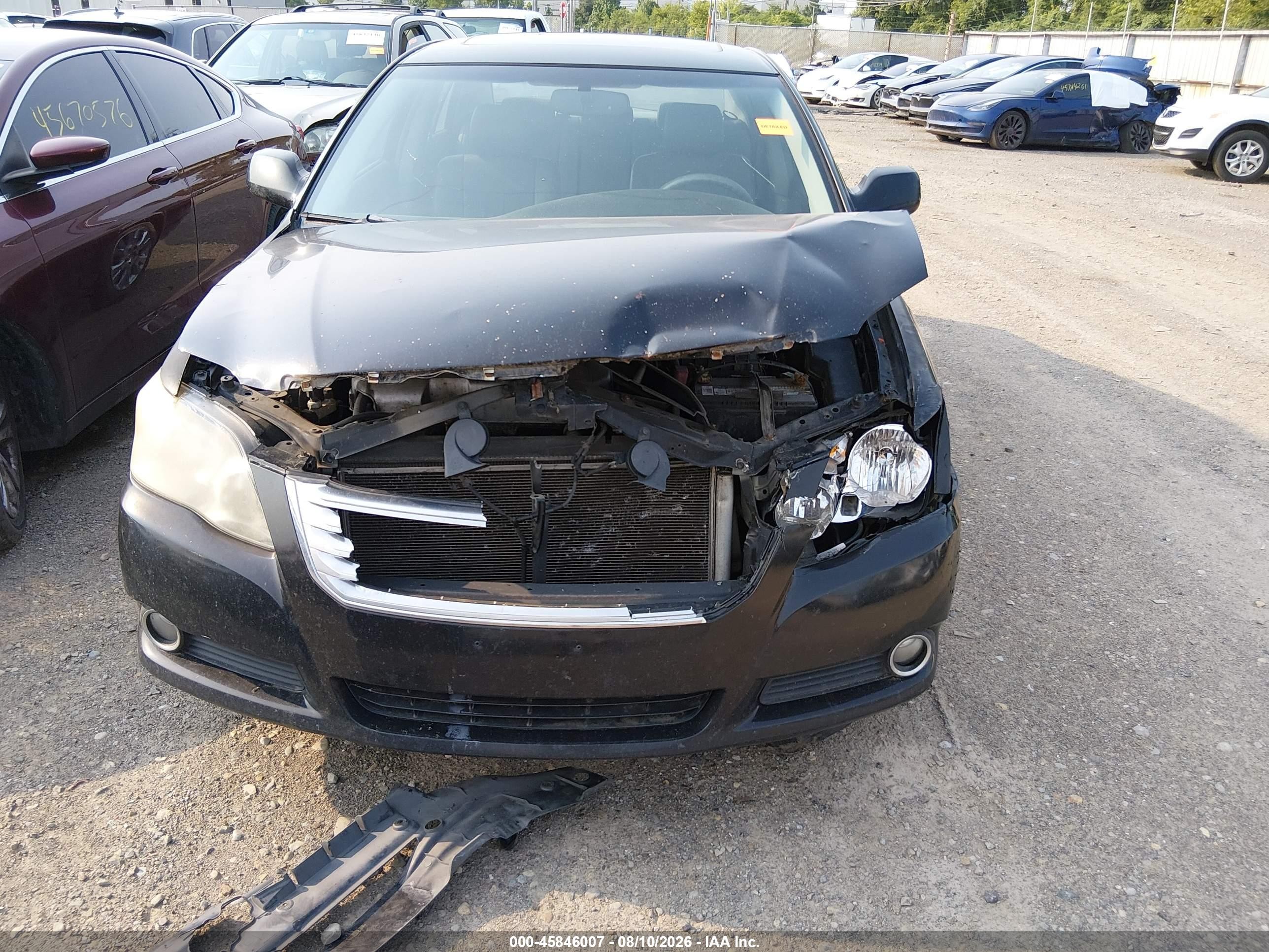 2008 Toyota Avalon Xls Black vin: 4T1BK36B48U294130