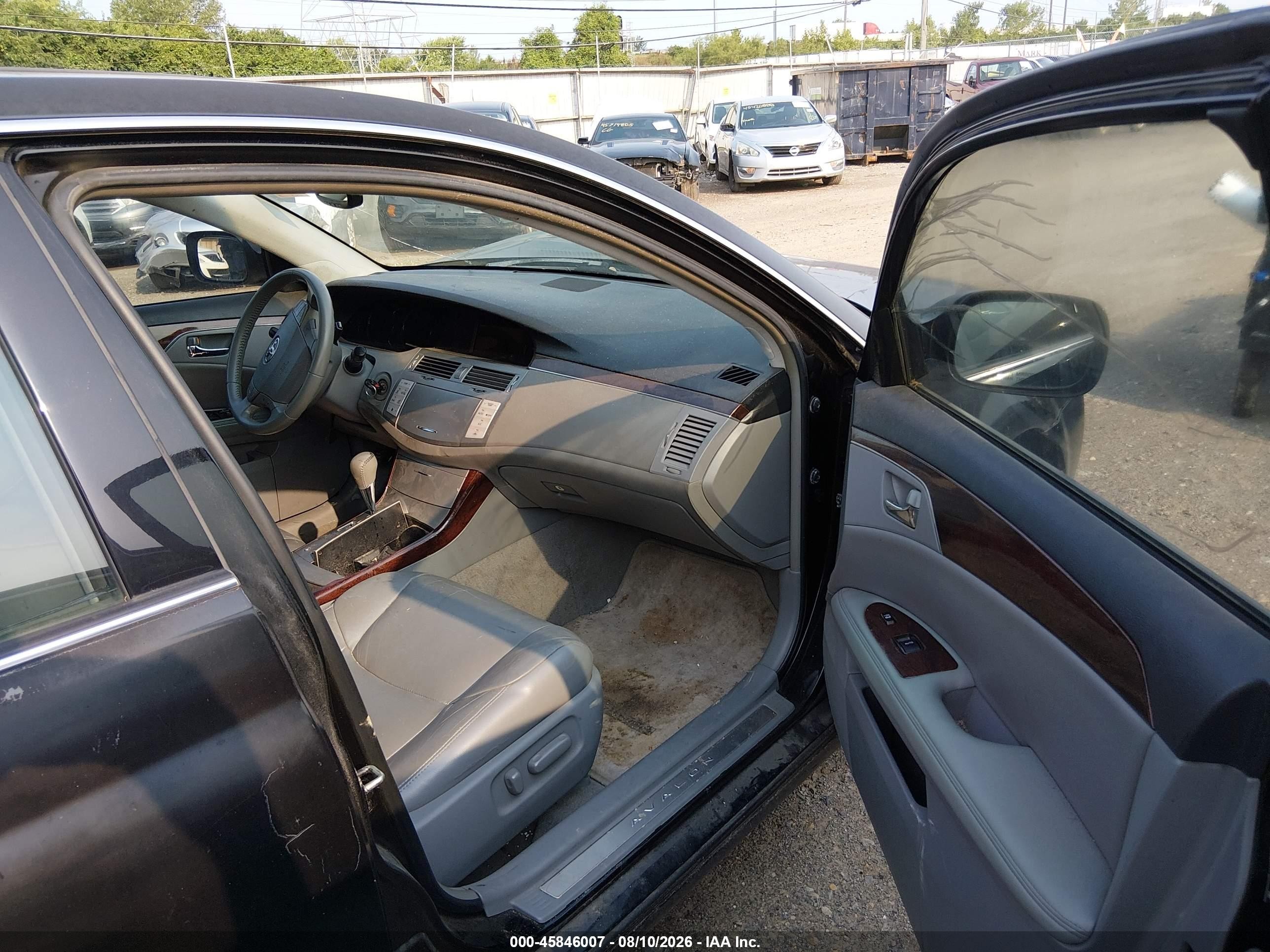 2008 Toyota Avalon Xls Black vin: 4T1BK36B48U294130