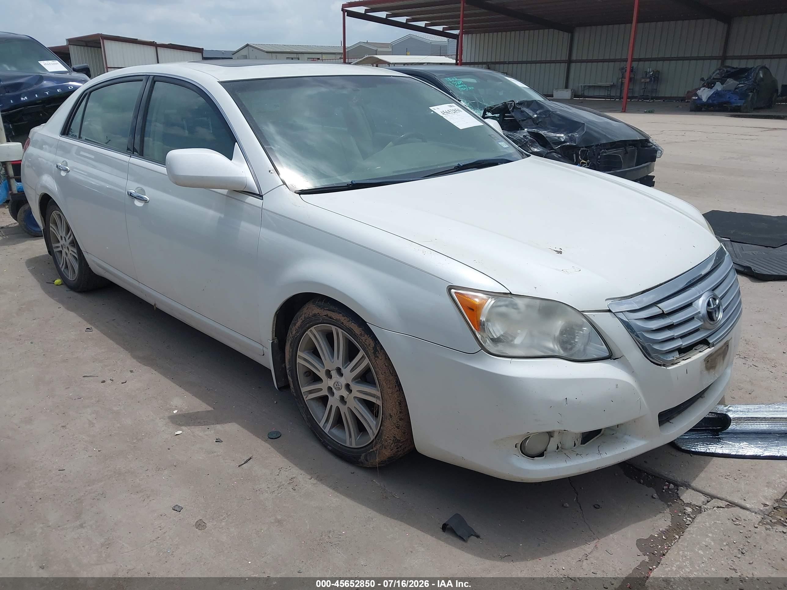 2008 Toyota Avalon Limited White vin: 4T1BK36B48U306731
