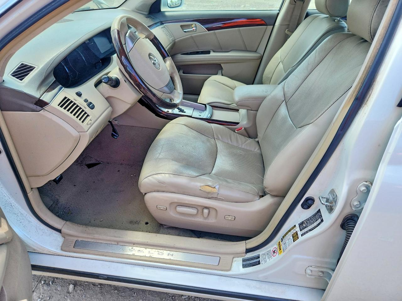 2008 Toyota Avalon Limited Белый vin: 4T1BK36B48U314960